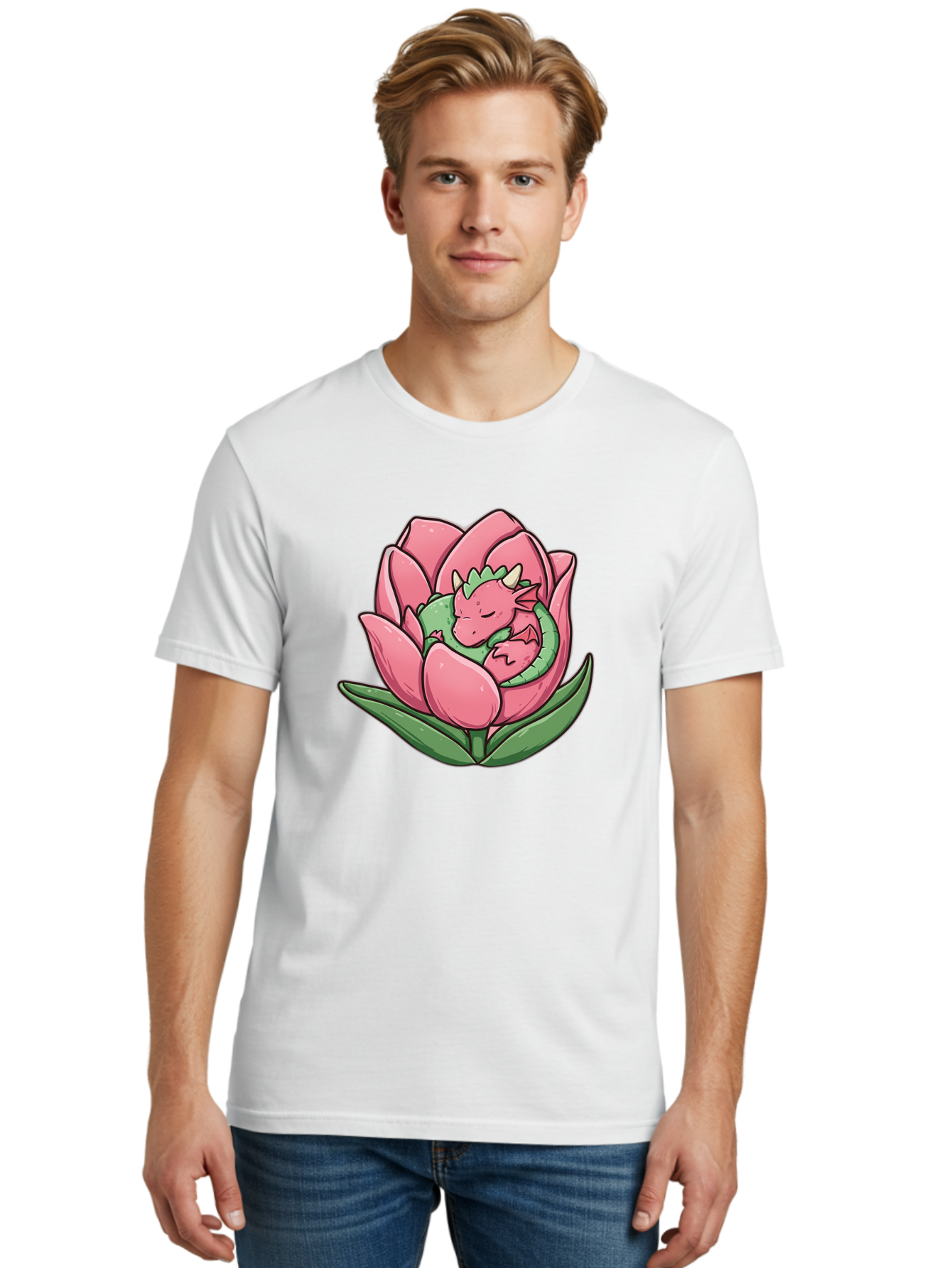 Pink-Dragon-Sleeping-In-Lotus-Flower Men'S Graphic Tee, 100% Cotton, Comfortable Casual Summer Wear, Machine Washable, Vintage Camera, Old Camera, Antique Camera, Black Camera, Classic Photography, Photography Equipment, Nostalgic Device, Bal107