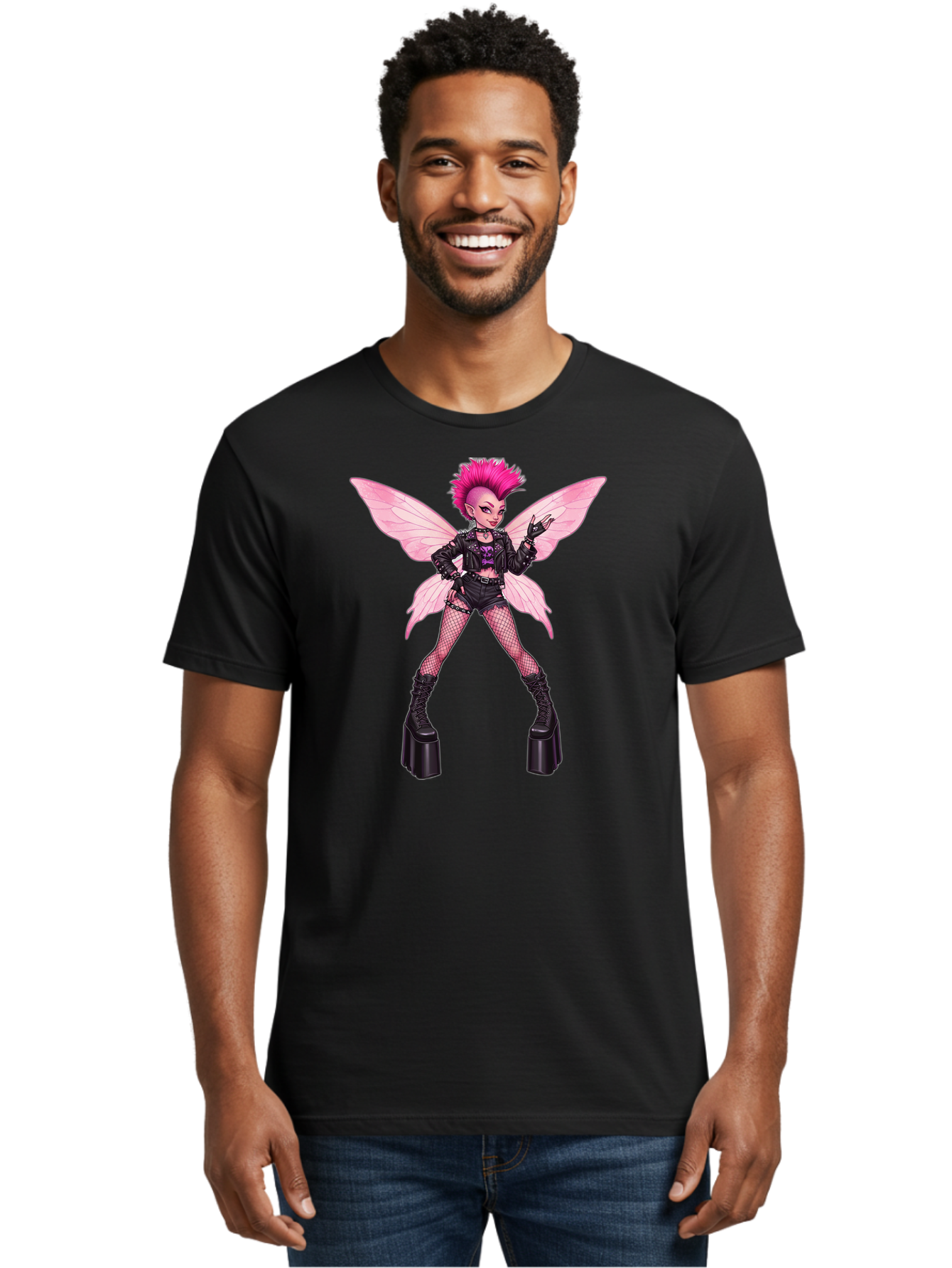 Pink-Fairy-Punk Men'S Graphic Tee, 100% Cotton, Comfortable Casual Summer Wear, Machine Washable, Vintage Camera, Old Camera, Antique Camera, Black Camera, Classic Photography, Photography Equipment, Nostalgic Device, Film Camera, Camera Art Bal110