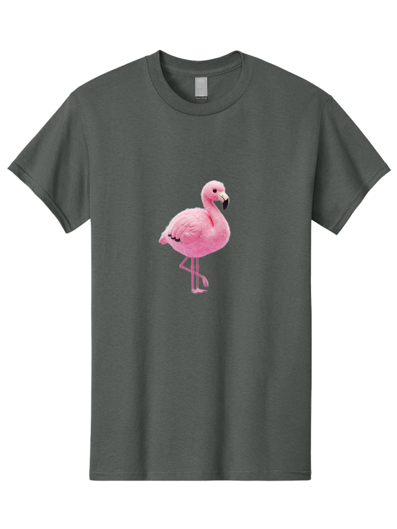 Pink-Flamingo-1 Men'S Graphic Tee, 100% Cotton, Comfortable Casual Summer Wear, Machine Washable, Vintage Camera, Old Camera, Antique Camera, Black Camera, Classic Photography, Photography Equipment, Nostalgic Device, Film Camera, Camera Art Bal113