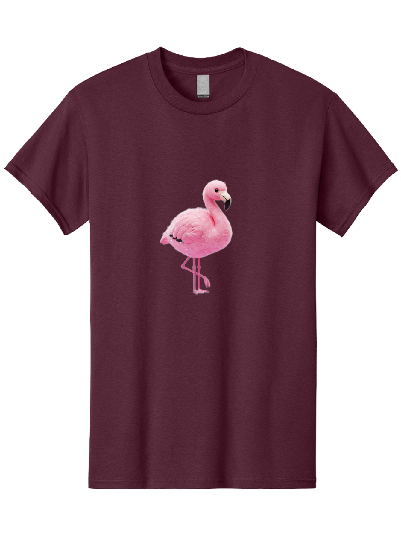 Pink-Flamingo-1 Men'S Graphic Tee, 100% Cotton, Comfortable Casual Summer Wear, Machine Washable, Vintage Camera, Old Camera, Antique Camera, Black Camera, Classic Photography, Photography Equipment, Nostalgic Device, Film Camera, Camera Art Bal113