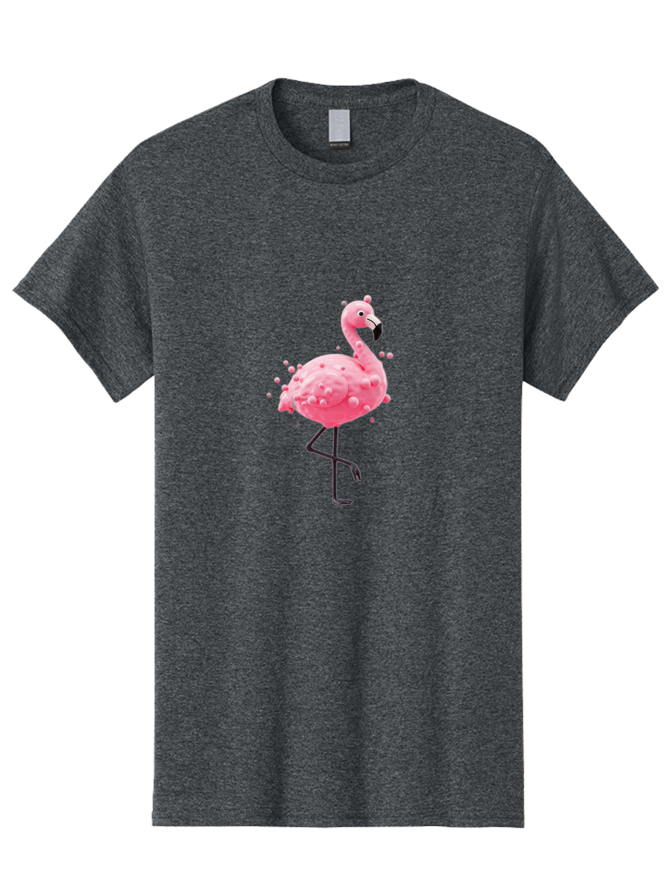 Pink-Flamingo-2 Men'S Graphic Tee, 100% Cotton, Comfortable Casual Summer Wear, Machine Washable, Vintage Camera, Old Camera, Antique Camera, Black Camera, Classic Photography, Photography Equipment, Nostalgic Device, Film Camera, Camera Art Bal115