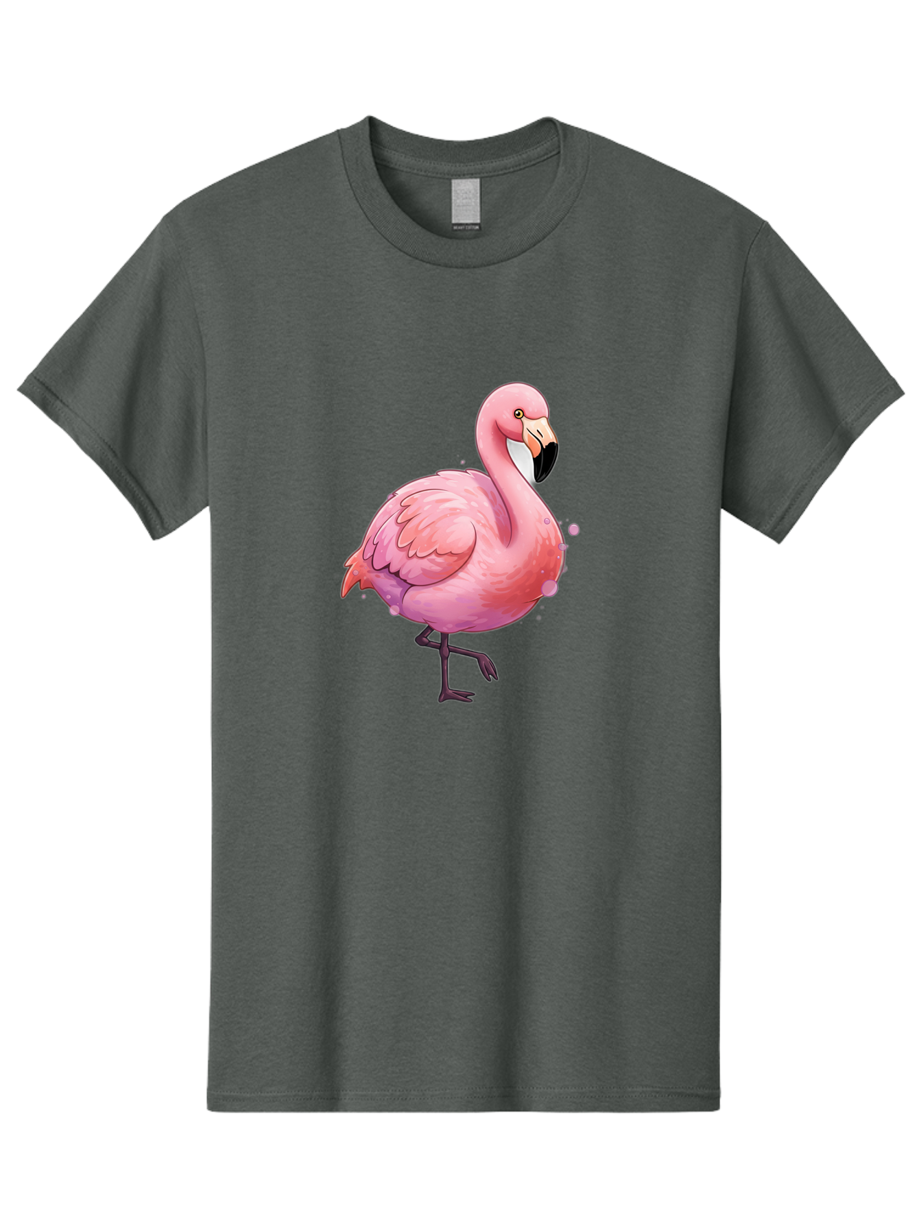Pink-Flamingo-3 Men'S Graphic Tee, 100% Cotton, Comfortable Casual Summer Wear, Machine Washable, Vintage Camera, Old Camera, Antique Camera, Black Camera, Classic Photography, Photography Equipment, Nostalgic Device, Film Camera, Camera Art Bal116