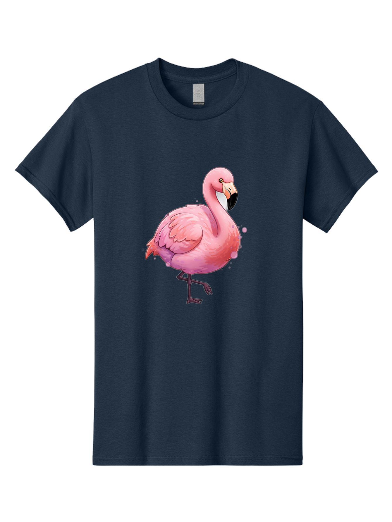 Pink-Flamingo-3 Men'S Graphic Tee, 100% Cotton, Comfortable Casual Summer Wear, Machine Washable, Vintage Camera, Old Camera, Antique Camera, Black Camera, Classic Photography, Photography Equipment, Nostalgic Device, Film Camera, Camera Art Bal116