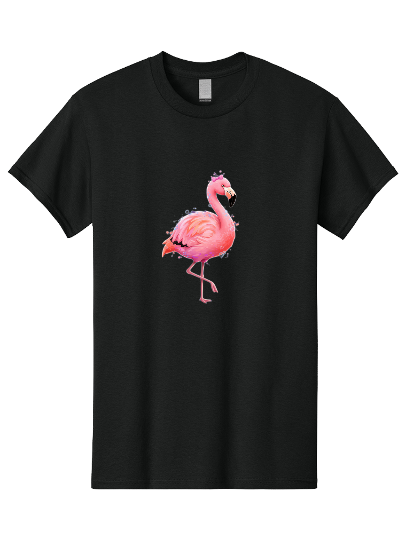 Pink-Flamingo-4 Men'S Graphic Tee, 100% Cotton, Comfortable Casual Summer Wear, Machine Washable, Vintage Camera, Old Camera, Antique Camera, Black Camera, Classic Photography, Photography Equipment, Nostalgic Device, Film Camera, Camera Art Bal117