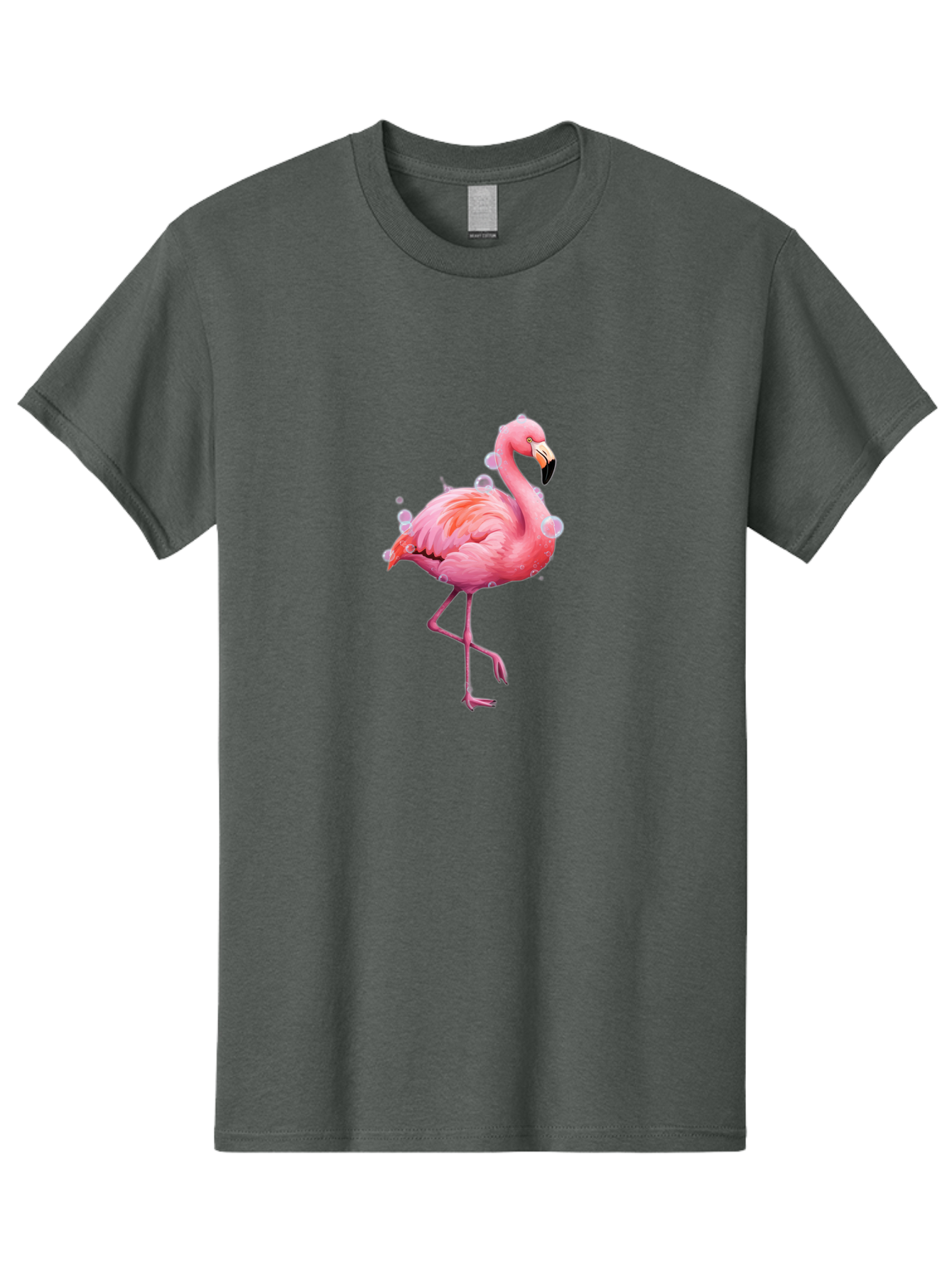 Pink-Flamingo-6 Men'S Graphic Tee, 100% Cotton, Comfortable Casual Summer Wear, Machine Washable, Vintage Camera, Old Camera, Antique Camera, Black Camera, Classic Photography, Photography Equipment, Nostalgic Device, Film Camera, Camera Art Bal119