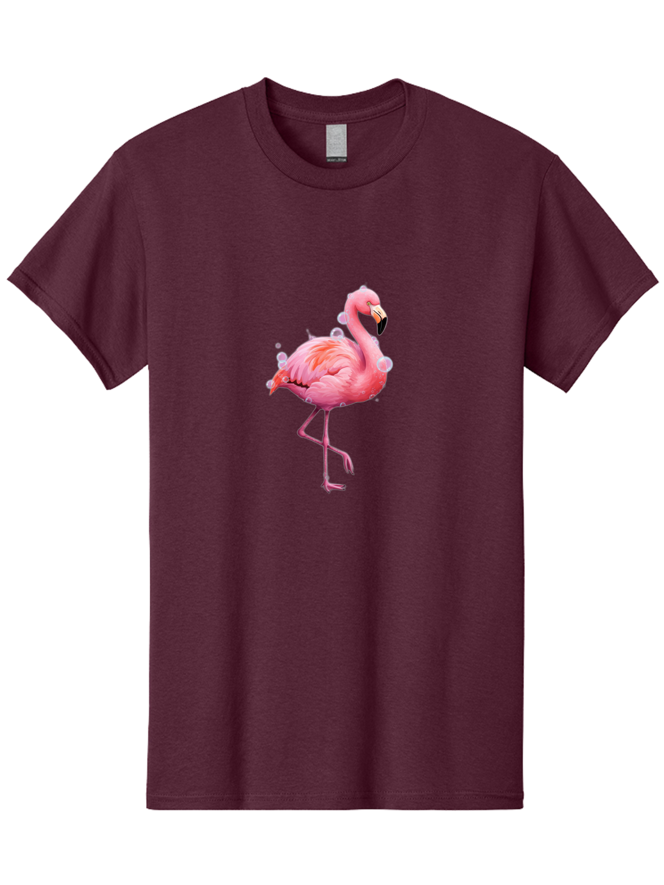 Pink-Flamingo-6 Men'S Graphic Tee, 100% Cotton, Comfortable Casual Summer Wear, Machine Washable, Vintage Camera, Old Camera, Antique Camera, Black Camera, Classic Photography, Photography Equipment, Nostalgic Device, Film Camera, Camera Art Bal119