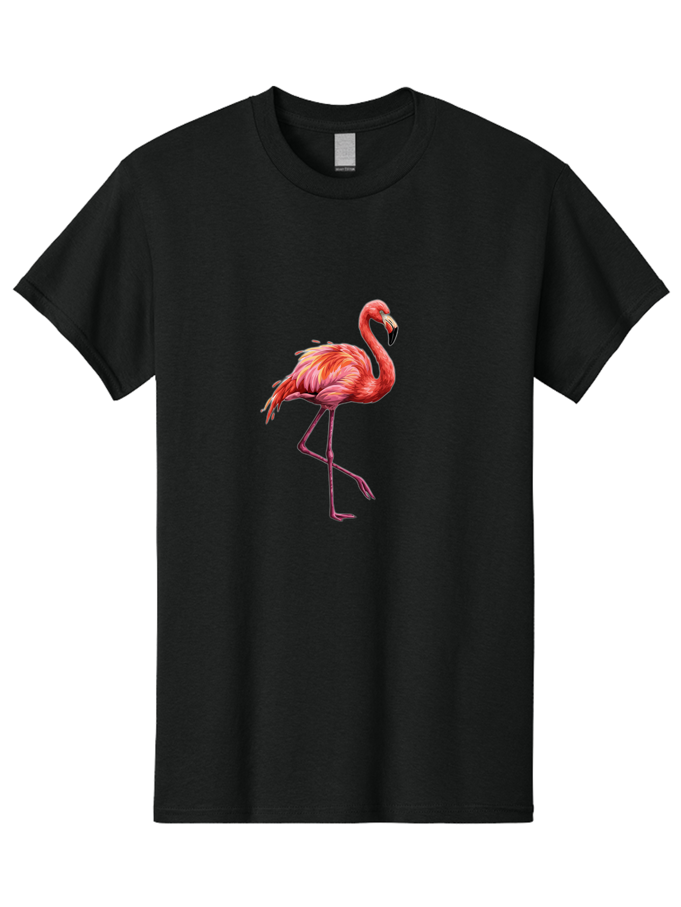 Pink-Flamingo-7 Men'S Graphic Tee, 100% Cotton, Comfortable Casual Summer Wear, Machine Washable, Vintage Camera, Old Camera, Antique Camera, Black Camera, Classic Photography, Photography Equipment, Nostalgic Device, Film Camera, Camera Art Bal120