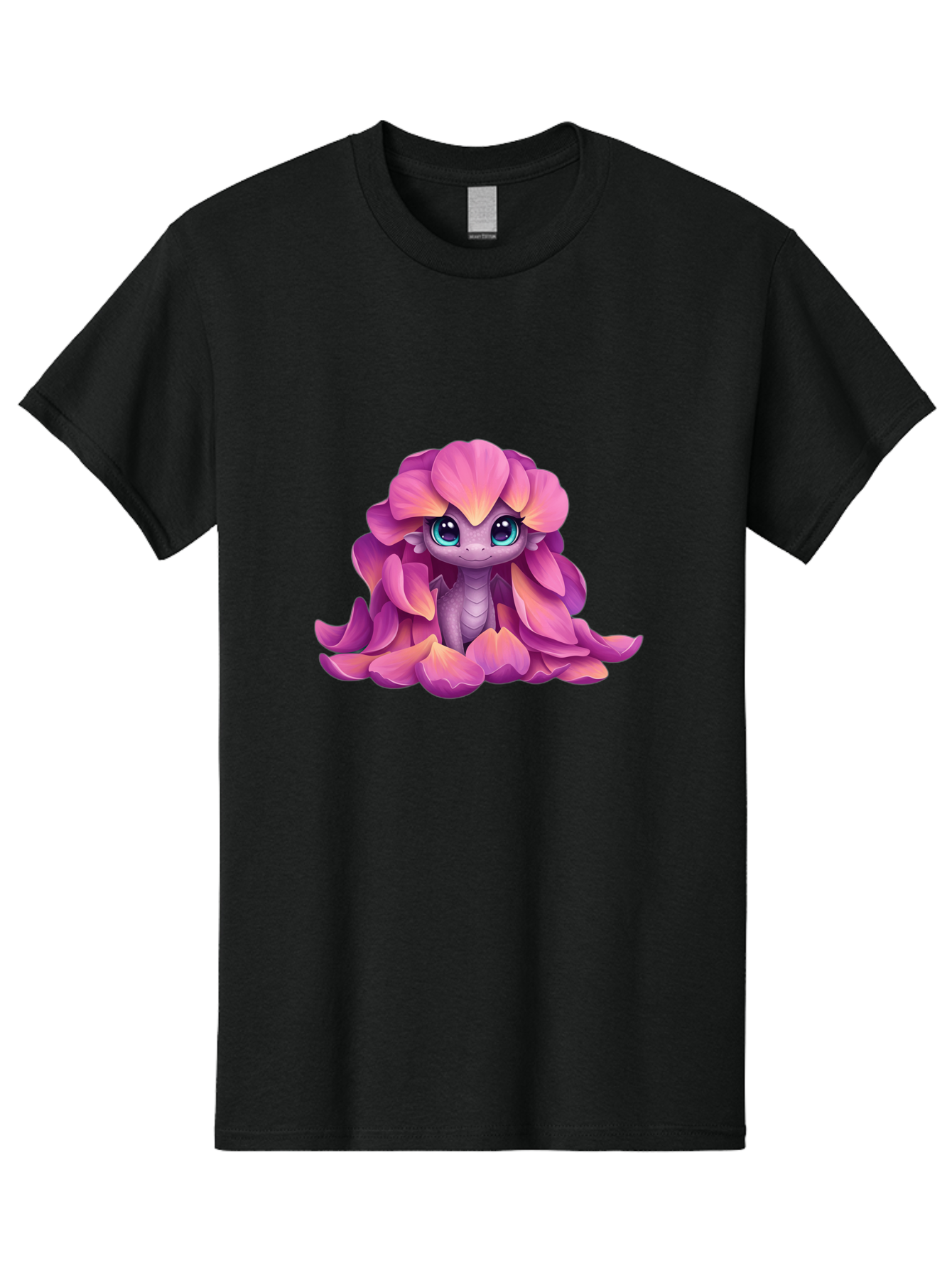 Pink-Flower-Dragon Men'S Graphic Tee, 100% Cotton, Comfortable Casual Summer Wear, Machine Washable, Vintage Camera, Old Camera, Antique Camera, Black Camera, Classic Photography, Photography Equipment, Nostalgic Device, Film Camera, Bal124