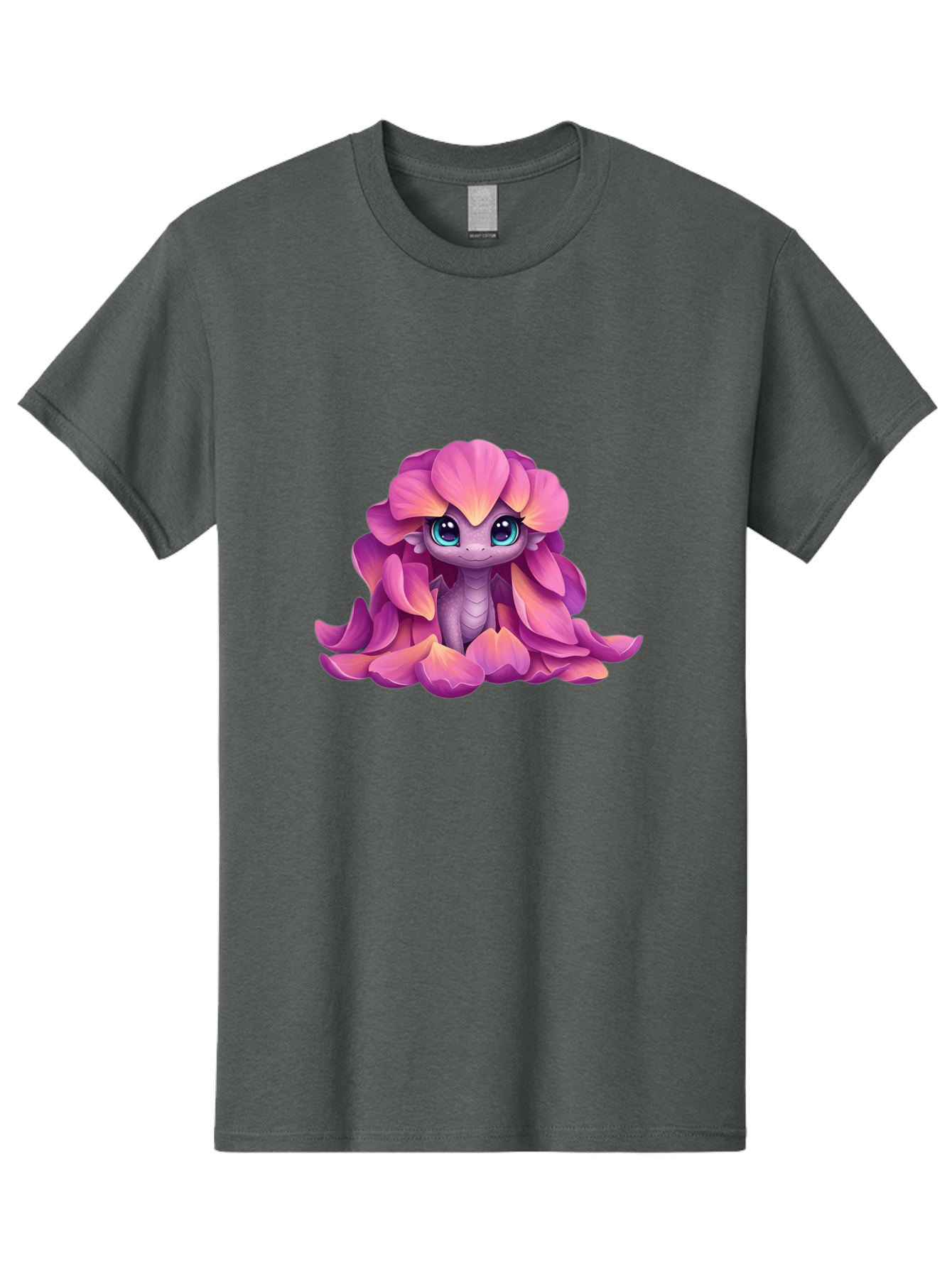 Pink-Flower-Dragon Men'S Graphic Tee, 100% Cotton, Comfortable Casual Summer Wear, Machine Washable, Vintage Camera, Old Camera, Antique Camera, Black Camera, Classic Photography, Photography Equipment, Nostalgic Device, Film Camera, Bal124