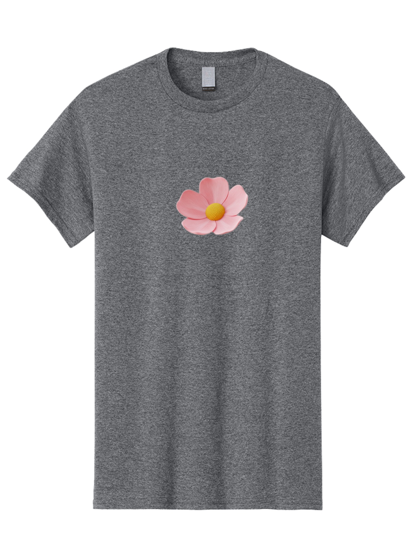 Pink-Flower Men'S Graphic Tee, 100% Cotton, Comfortable Casual Summer Wear, Machine Washable, Vintage Camera, Old Camera, Antique Camera, Black Camera, Classic Photography, Photography Equipment, Nostalgic Device, Film Camera, Camera Art Bal126