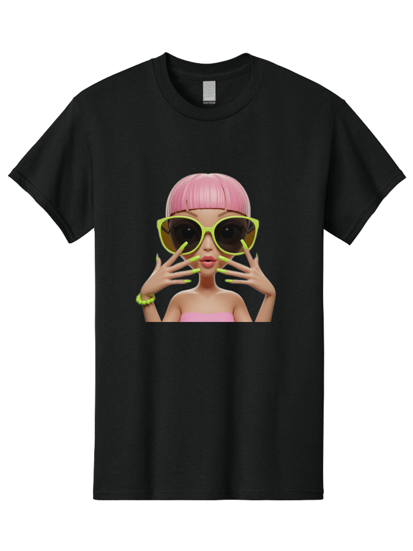 Pink-Hair-Doll Men'S Graphic Tee, 100% Cotton, Comfortable Casual Summer Wear, Machine Washable, Vintage Camera, Old Camera, Antique Camera, Black Camera, Classic Photography, Photography Equipment, Nostalgic Device, Film Camera, Camera Art Bal129