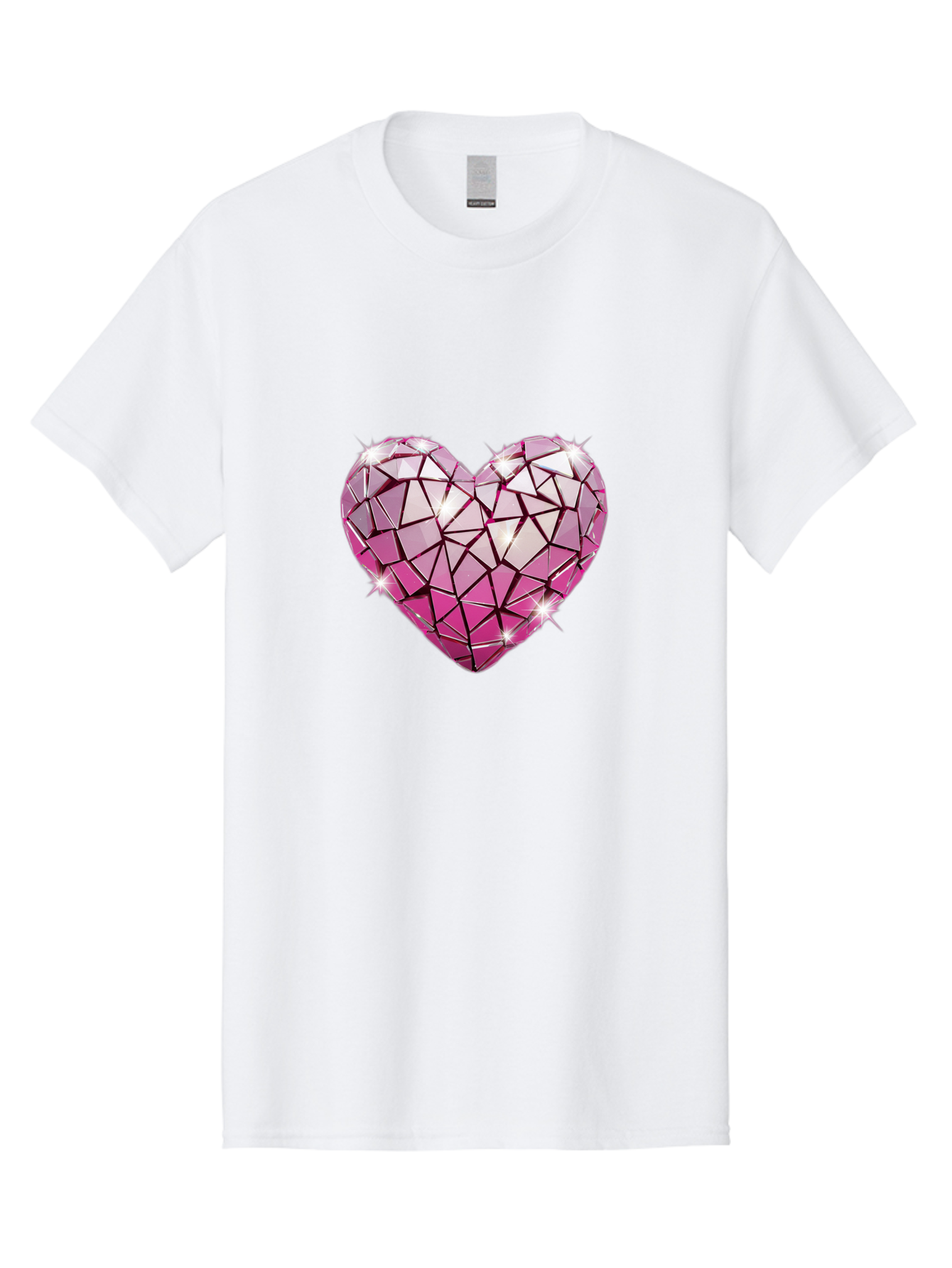 Pink-Mosaic-Heart Men'S Graphic Tee, 100% Cotton, Comfortable Casual Summer Wear, Machine Washable, Vintage Camera, Old Camera, Antique Camera, Black Camera, Classic Photography, Photography Equipment, Nostalgic Device, Film Camera, Camera Art Bal134