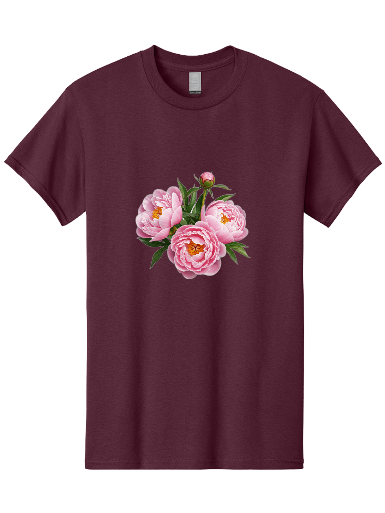 Pink-Peonies-5 Men'S Graphic Tee, 100% Cotton, Comfortable Casual Summer Wear, Machine Washable, Vintage Camera, Old Camera, Antique Camera, Black Camera, Classic Photography, Photography Equipment, Nostalgic Device, Film Camera, Camera Art Bal139