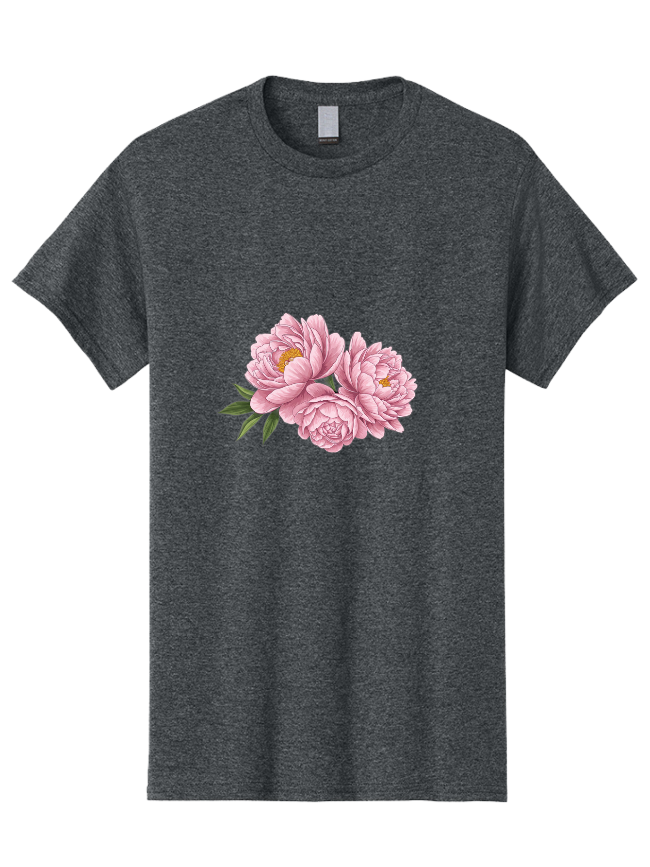 Pink-Peonies-6 Men'S Graphic Tee, 100% Cotton, Comfortable Casual Summer Wear, Machine Washable, Vintage Camera, Old Camera, Antique Camera, Black Camera, Classic Photography, Photography Equipment, Nostalgic Device, Film Camera, Camera Art Bal140