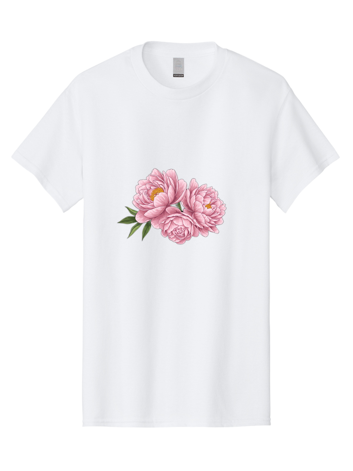 Pink-Peonies-6 Men'S Graphic Tee, 100% Cotton, Comfortable Casual Summer Wear, Machine Washable, Vintage Camera, Old Camera, Antique Camera, Black Camera, Classic Photography, Photography Equipment, Nostalgic Device, Film Camera, Camera Art Bal140