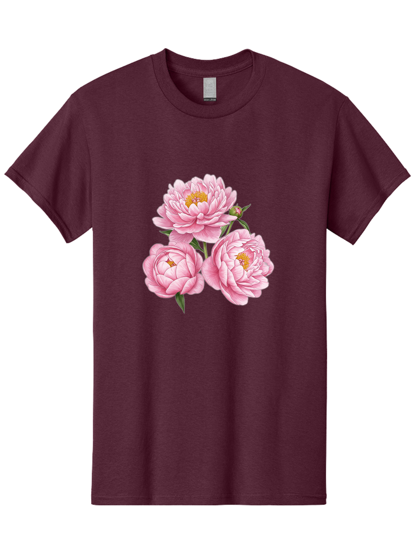 Pink-Peonies Men'S Graphic Tee, 100% Cotton, Comfortable Casual Summer Wear, Machine Washable, Vintage Camera, Old Camera, Antique Camera, Black Camera, Classic Photography, Photography Equipment, Nostalgic Device, Film Camera, Camera Art Bal141
