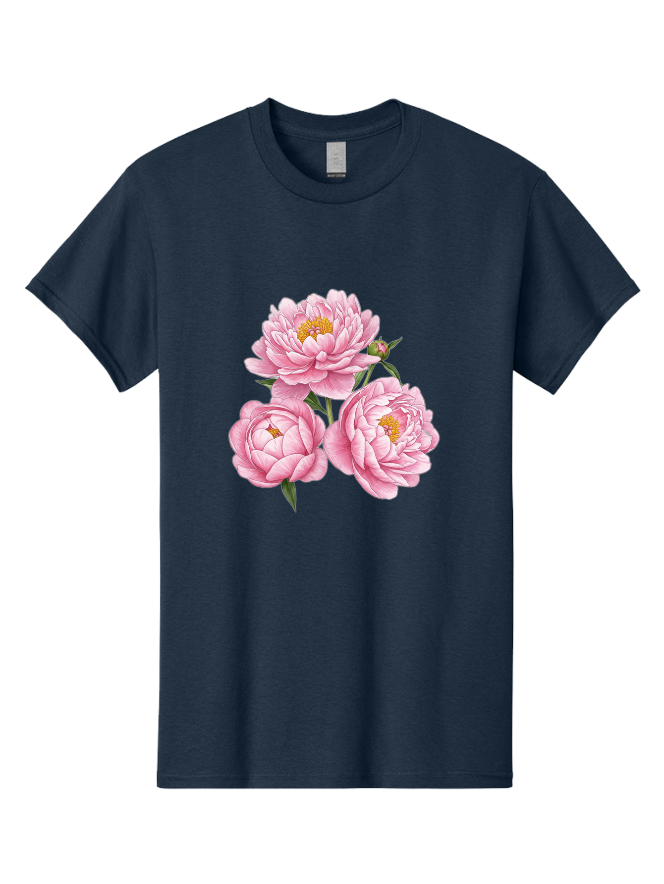 Pink-Peonies Men'S Graphic Tee, 100% Cotton, Comfortable Casual Summer Wear, Machine Washable, Vintage Camera, Old Camera, Antique Camera, Black Camera, Classic Photography, Photography Equipment, Nostalgic Device, Film Camera, Camera Art Bal141