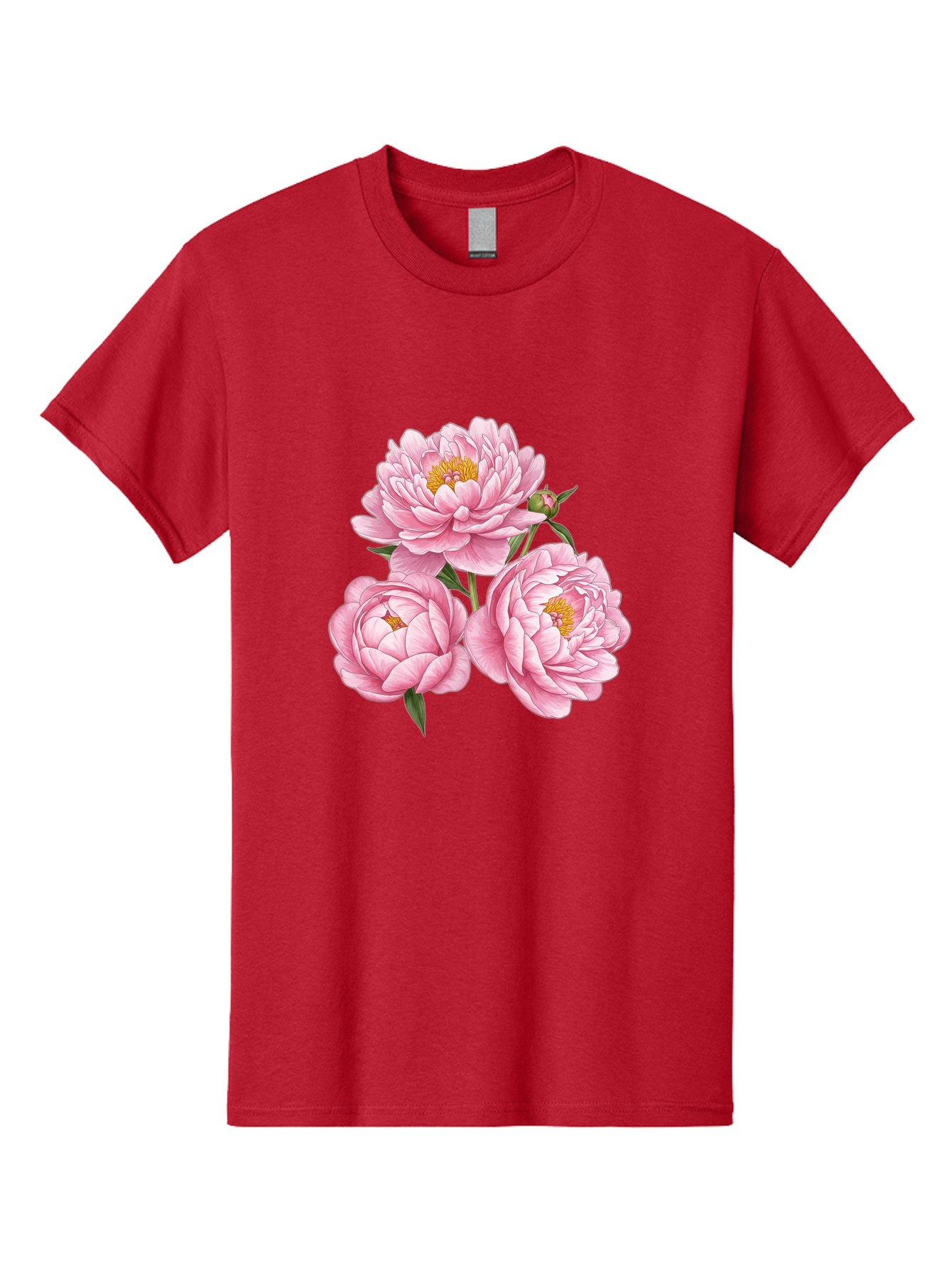 Pink-Peonies Men'S Graphic Tee, 100% Cotton, Comfortable Casual Summer Wear, Machine Washable, Vintage Camera, Old Camera, Antique Camera, Black Camera, Classic Photography, Photography Equipment, Nostalgic Device, Film Camera, Camera Art Bal141
