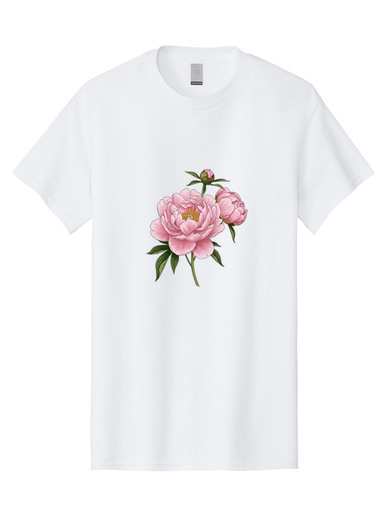 Pink-Peony-Flowers Men'S Graphic Tee, 100% Cotton, Comfortable Casual Summer Wear, Machine Washable, Vintage Camera, Old Camera, Antique Camera, Black Camera, Classic Photography, Photography Equipment, Nostalgic Device, Film Camera, Bal142
