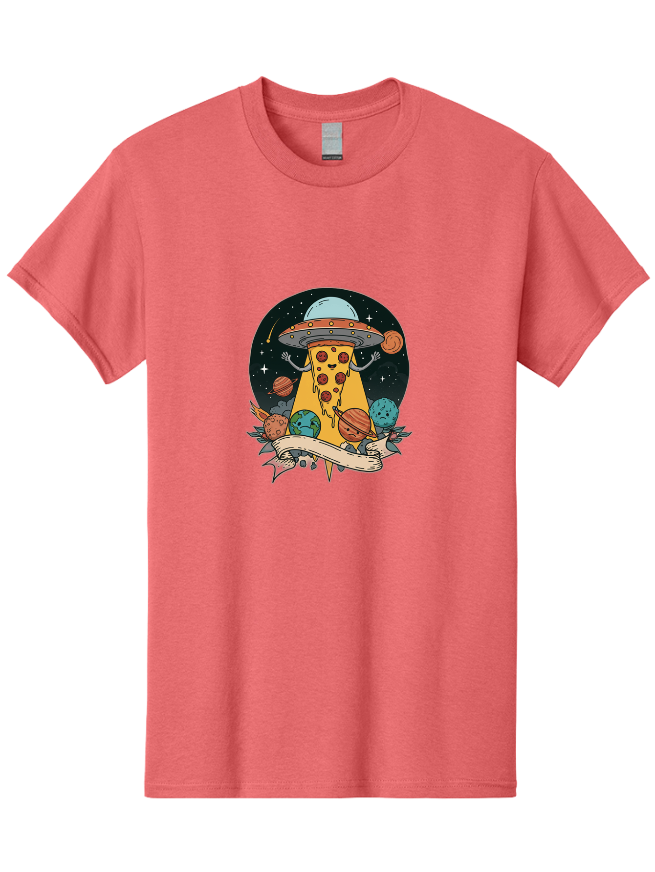 Pizza-Ufo-5 Men'S Graphic Tee, 100% Cotton, Comfortable Casual Summer Wear, Machine Washable, Vintage Camera, Old Camera, Antique Camera, Black Camera, Classic Photography, Photography Equipment, Nostalgic Device, Film Camera, Camera Art Bal160