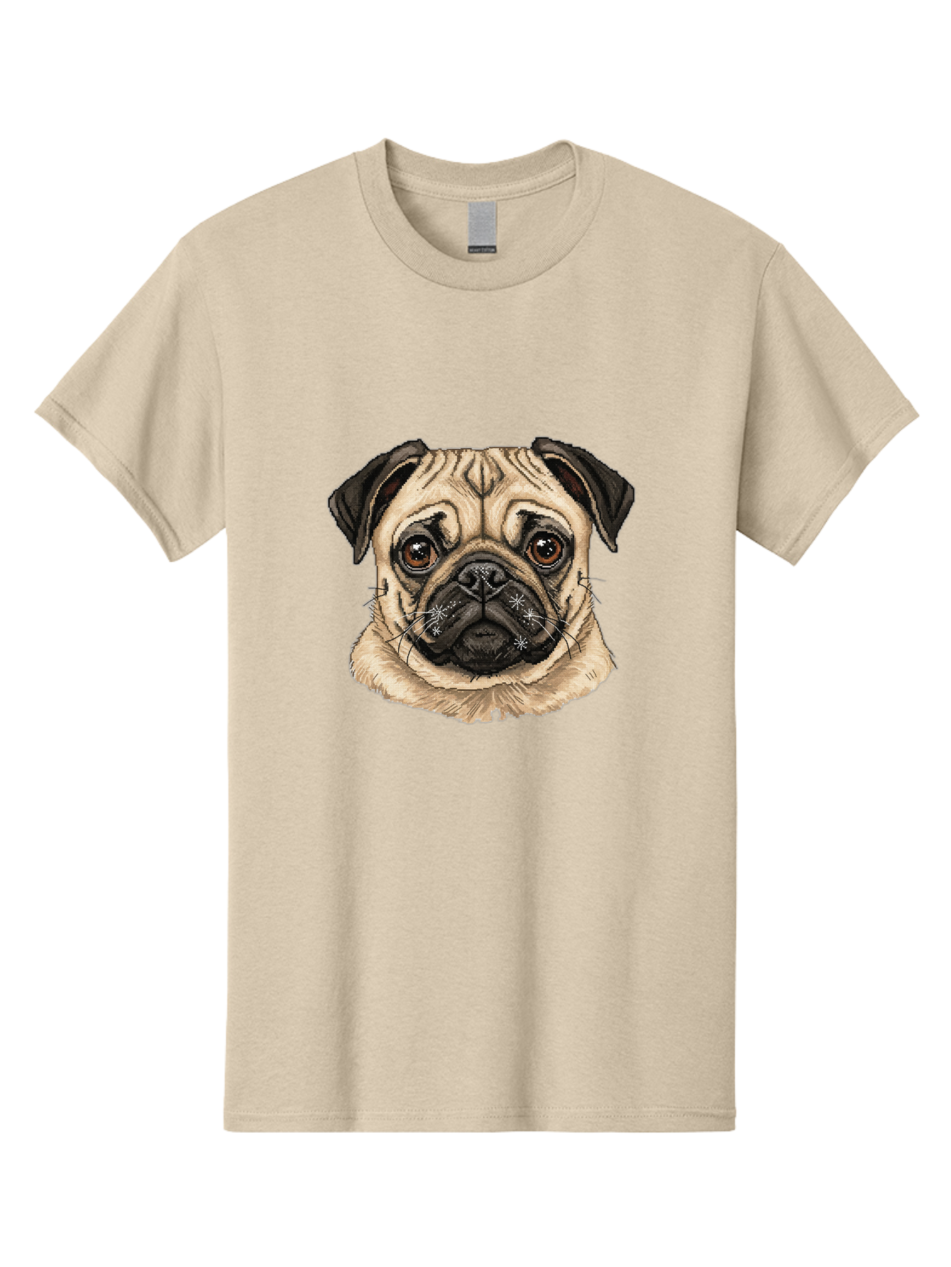 Pug Men'S Graphic Tee, 100% Cotton, Comfortable Casual Summer Wear, Machine Washable, Vintage Camera, Old Camera, Antique Camera, Black Camera, Classic Photography, Photography Equipment, Nostalgic Device, Film Camera, Camera Art Bal174