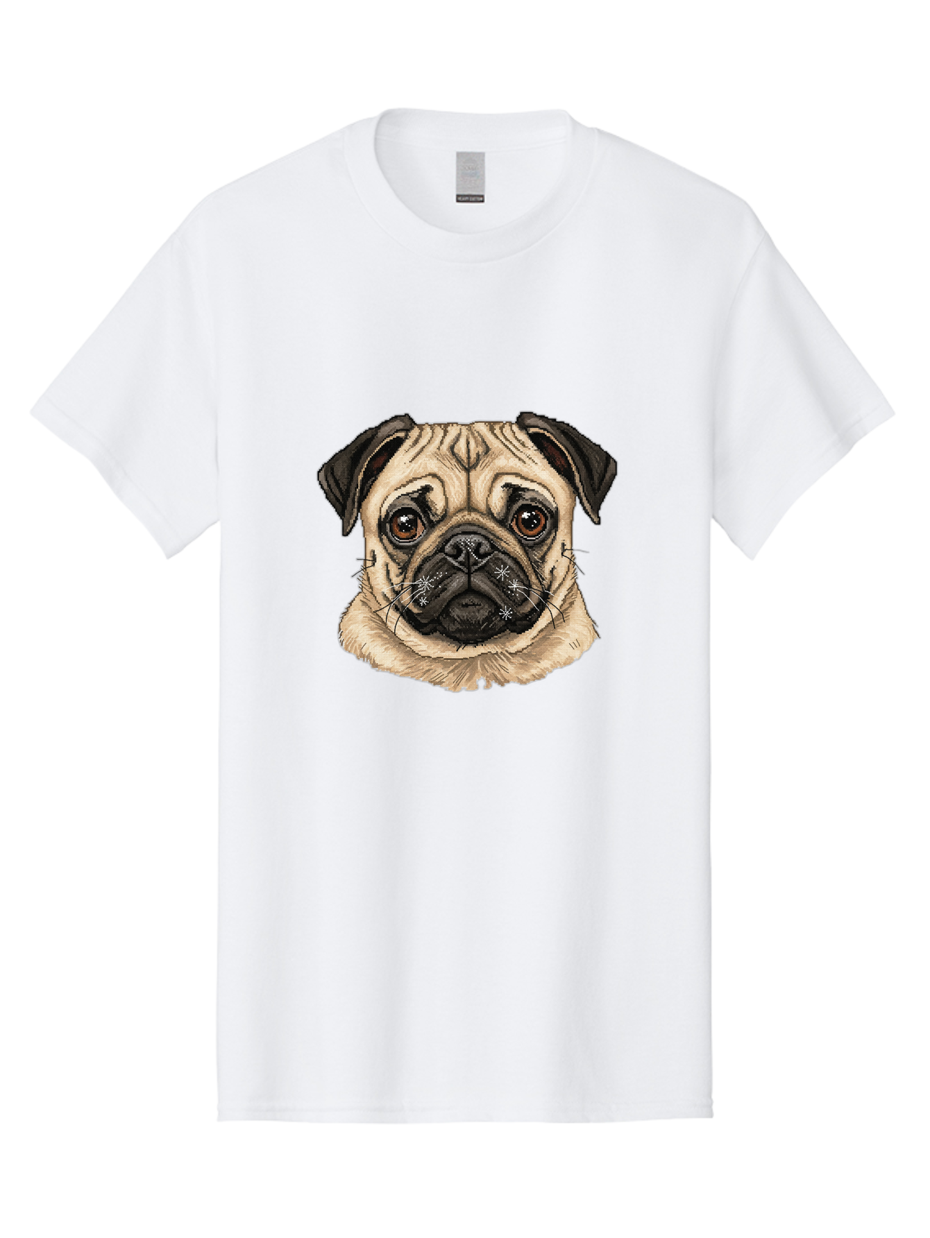 Pug Men'S Graphic Tee, 100% Cotton, Comfortable Casual Summer Wear, Machine Washable, Vintage Camera, Old Camera, Antique Camera, Black Camera, Classic Photography, Photography Equipment, Nostalgic Device, Film Camera, Camera Art Bal174