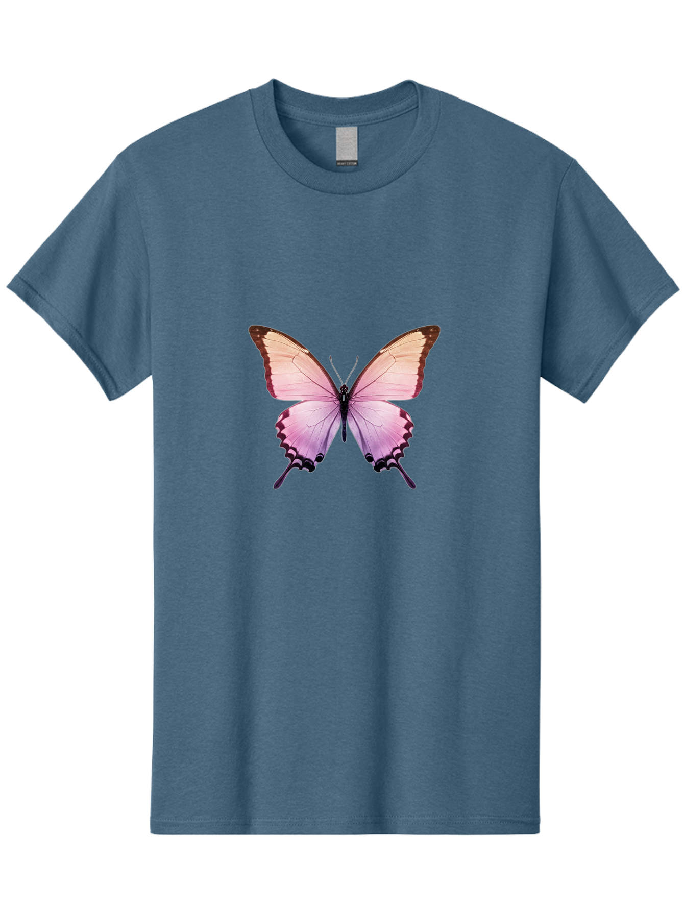 Purple-Butterfly Men'S Graphic Tee, 100% Cotton, Comfortable Casual Summer Wear, Machine Washable, Vintage Camera, Old Camera, Antique Camera, Black Camera, Classic Photography, Photography Equipment, Nostalgic Device, Film Camera, Camera Art Bal178