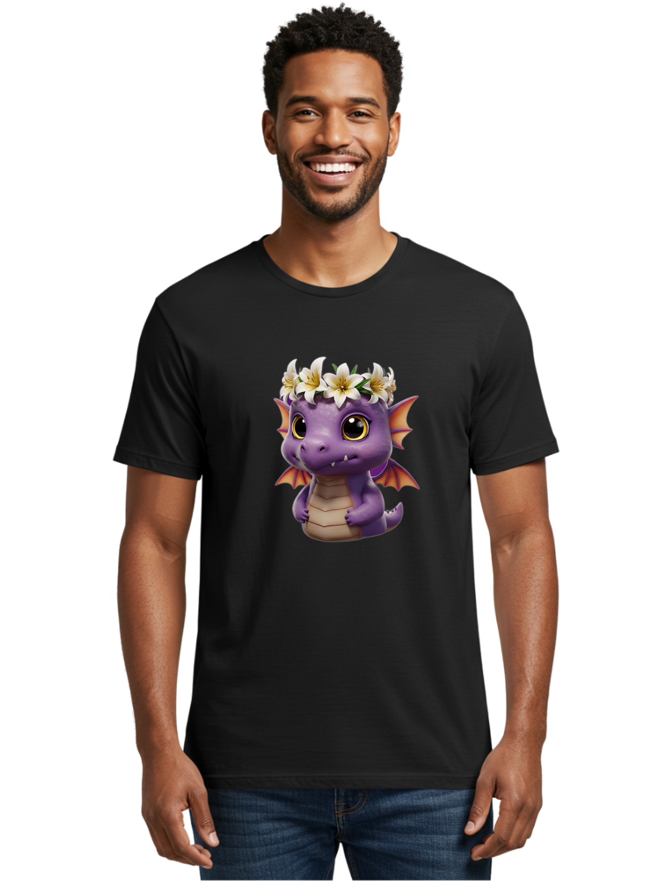 Purple-Dragon-With-Flowers Men'S Graphic Tee, 100% Cotton, Comfortable Casual Summer Wear, Machine Washable, Vintage Camera, Old Camera, Antique Camera, Black Camera, Classic Photography, Photography Equipment, Nostalgic Device, Film Camera, Bal181