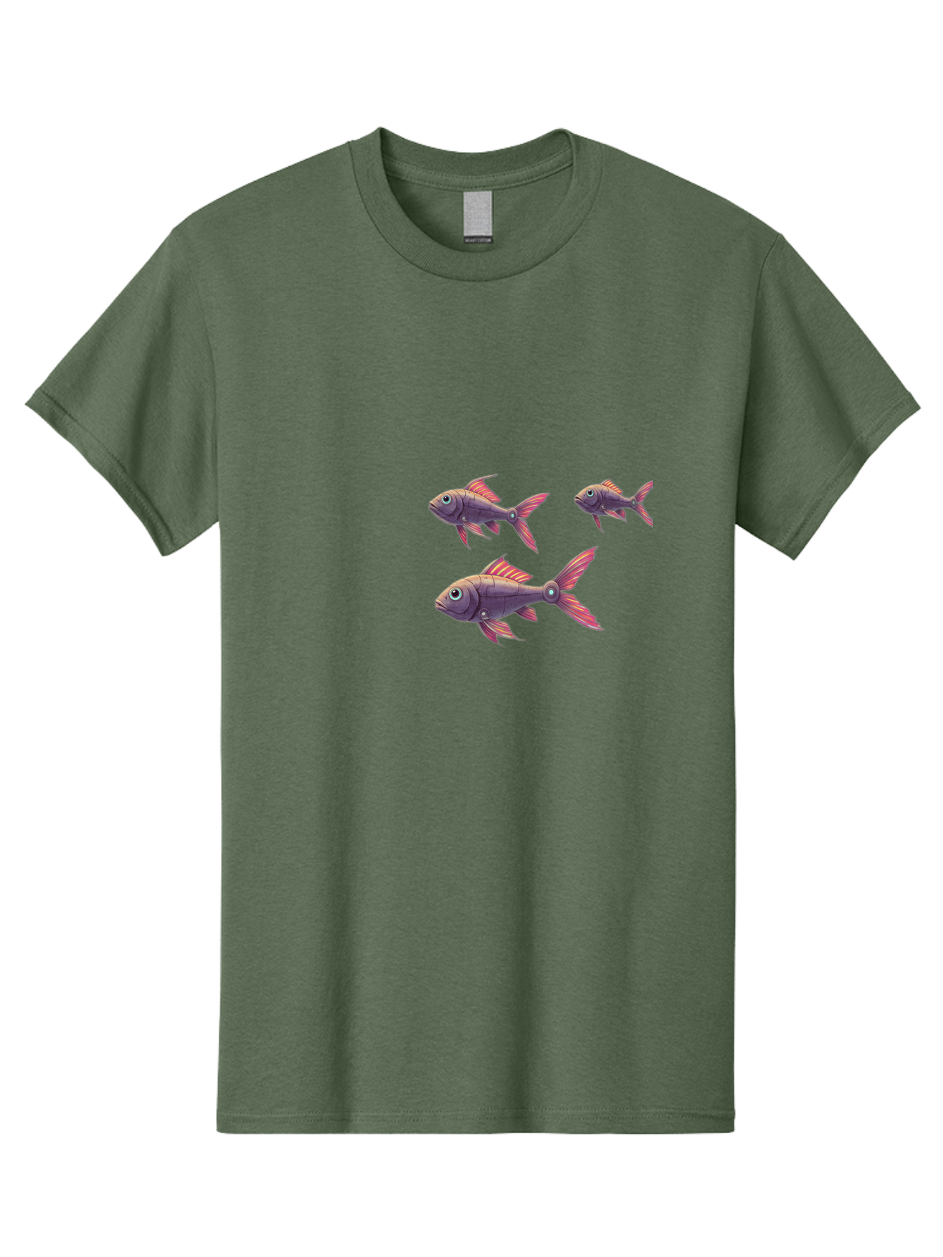 Purple-Fish Men'S Graphic Tee, 100% Cotton, Comfortable Casual Summer Wear, Machine Washable, Vintage Camera, Old Camera, Antique Camera, Black Camera, Classic Photography, Photography Equipment, Nostalgic Device, Film Camera, Camera Art Bal185