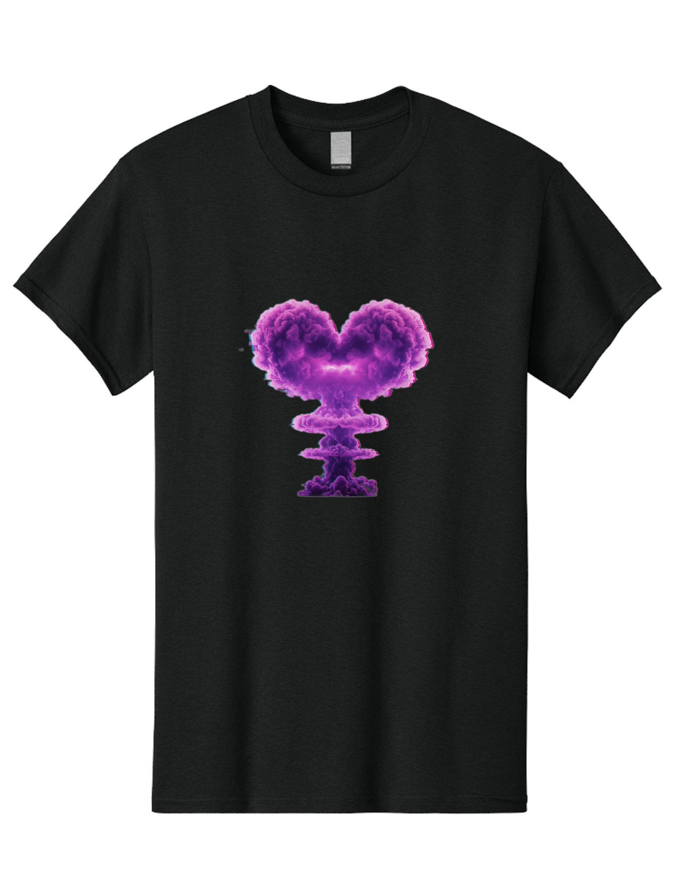 Purple-Heart-Explosion Men'S Graphic Tee, 100% Cotton, Comfortable Casual Summer Wear, Machine Washable, Vintage Camera, Old Camera, Antique Camera, Black Camera, Classic Photography, Photography Equipment, Nostalgic Device, Film Camera, Bal186