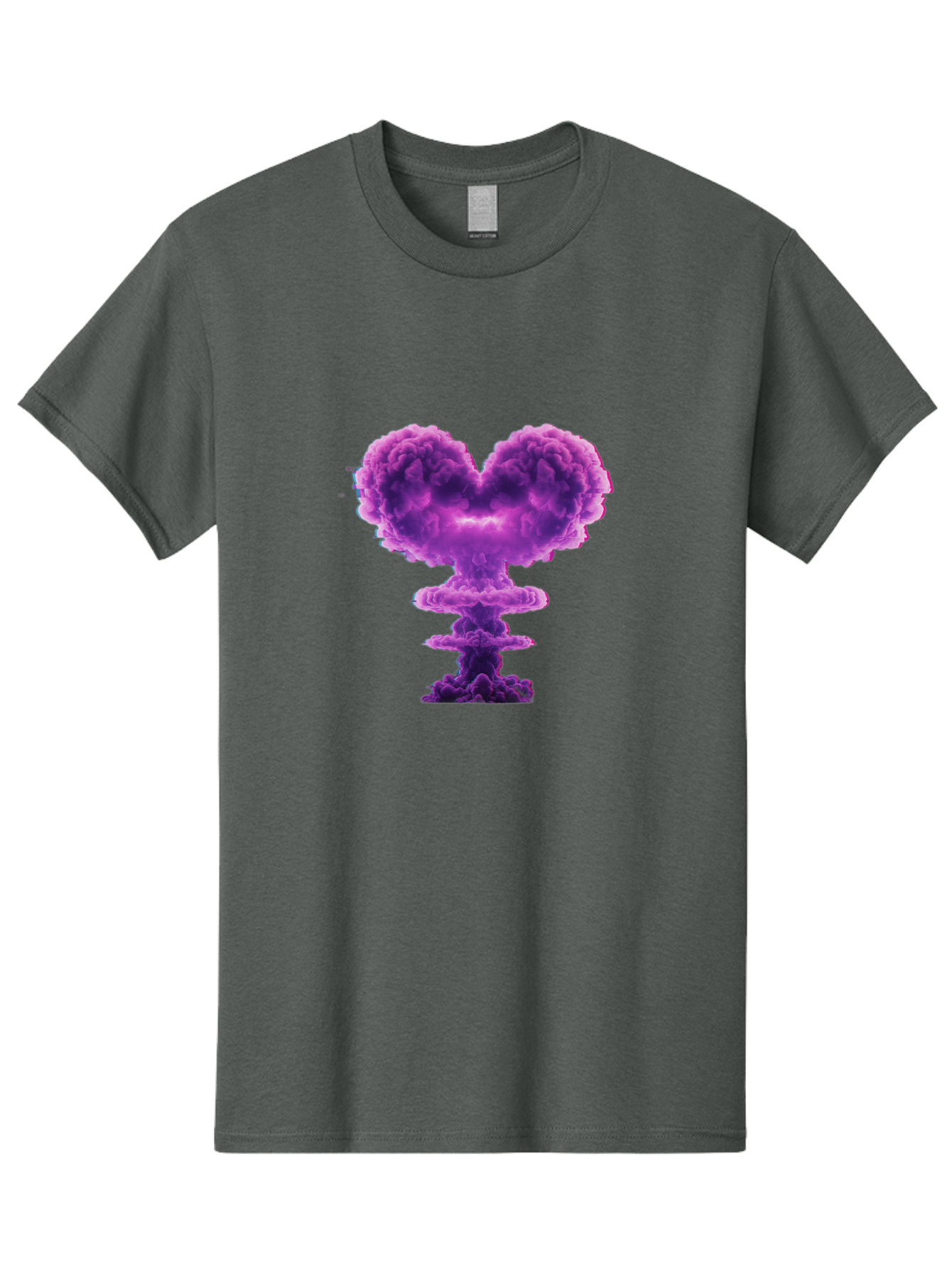 Purple-Heart-Explosion Men'S Graphic Tee, 100% Cotton, Comfortable Casual Summer Wear, Machine Washable, Vintage Camera, Old Camera, Antique Camera, Black Camera, Classic Photography, Photography Equipment, Nostalgic Device, Film Camera, Bal186