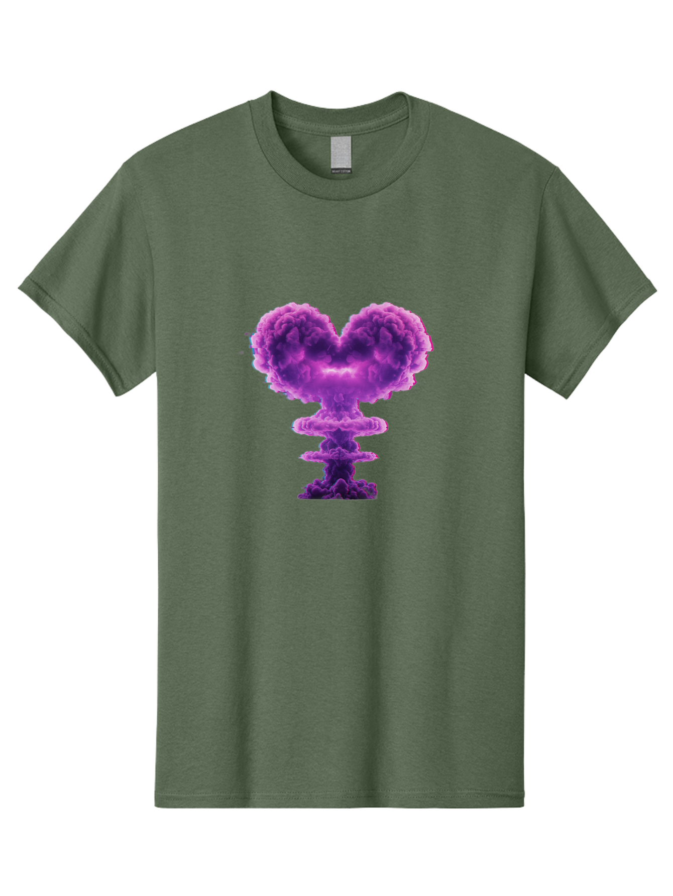 Purple-Heart-Explosion Men'S Graphic Tee, 100% Cotton, Comfortable Casual Summer Wear, Machine Washable, Vintage Camera, Old Camera, Antique Camera, Black Camera, Classic Photography, Photography Equipment, Nostalgic Device, Film Camera, Bal186