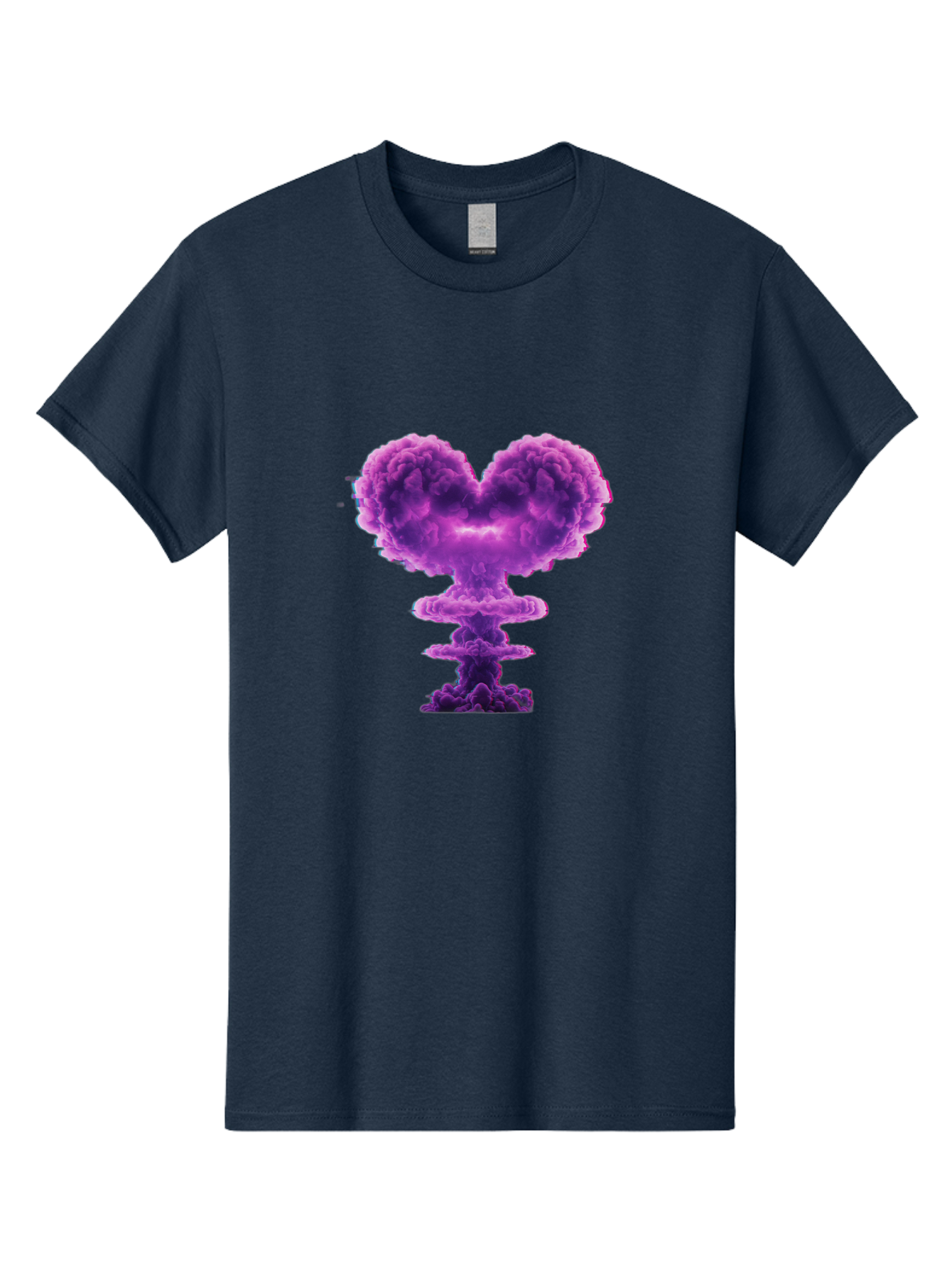 Purple-Heart-Explosion Men'S Graphic Tee, 100% Cotton, Comfortable Casual Summer Wear, Machine Washable, Vintage Camera, Old Camera, Antique Camera, Black Camera, Classic Photography, Photography Equipment, Nostalgic Device, Film Camera, Bal186