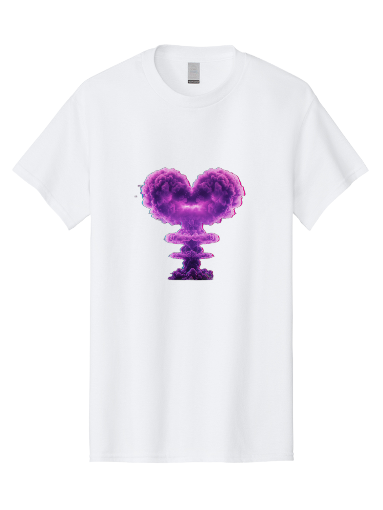Purple-Heart-Explosion Men'S Graphic Tee, 100% Cotton, Comfortable Casual Summer Wear, Machine Washable, Vintage Camera, Old Camera, Antique Camera, Black Camera, Classic Photography, Photography Equipment, Nostalgic Device, Film Camera, Bal186