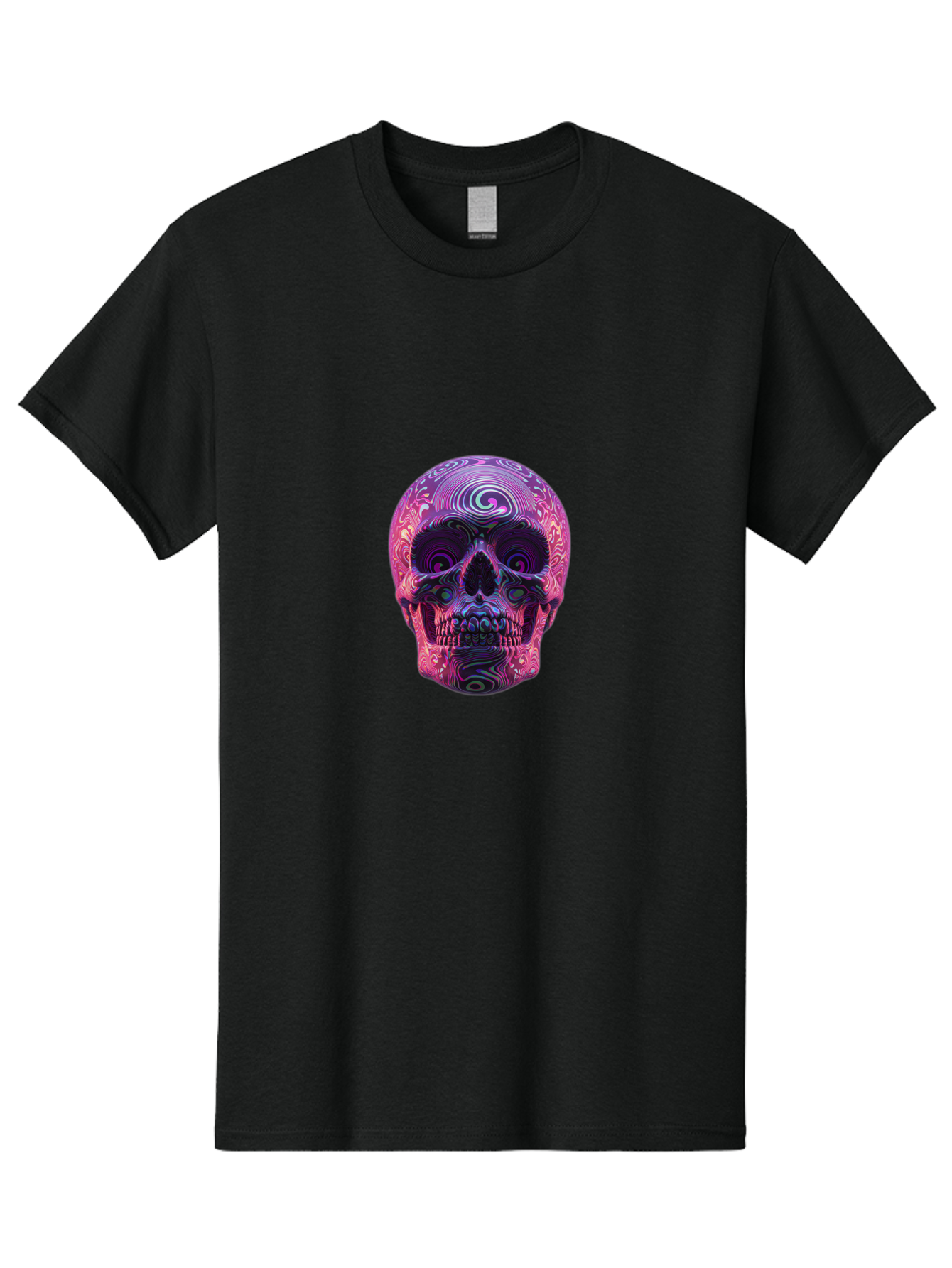 Purple-Skull Men'S Graphic Tee, 100% Cotton, Comfortable Casual Summer Wear, Machine Washable, Vintage Camera, Old Camera, Antique Camera, Black Camera, Classic Photography, Photography Equipment, Nostalgic Device, Film Camera, Camera Art Bal189