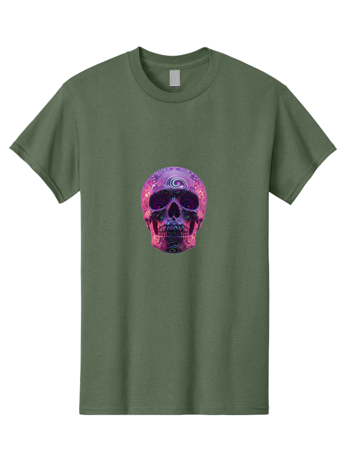 Purple-Skull Men'S Graphic Tee, 100% Cotton, Comfortable Casual Summer Wear, Machine Washable, Vintage Camera, Old Camera, Antique Camera, Black Camera, Classic Photography, Photography Equipment, Nostalgic Device, Film Camera, Camera Art Bal189