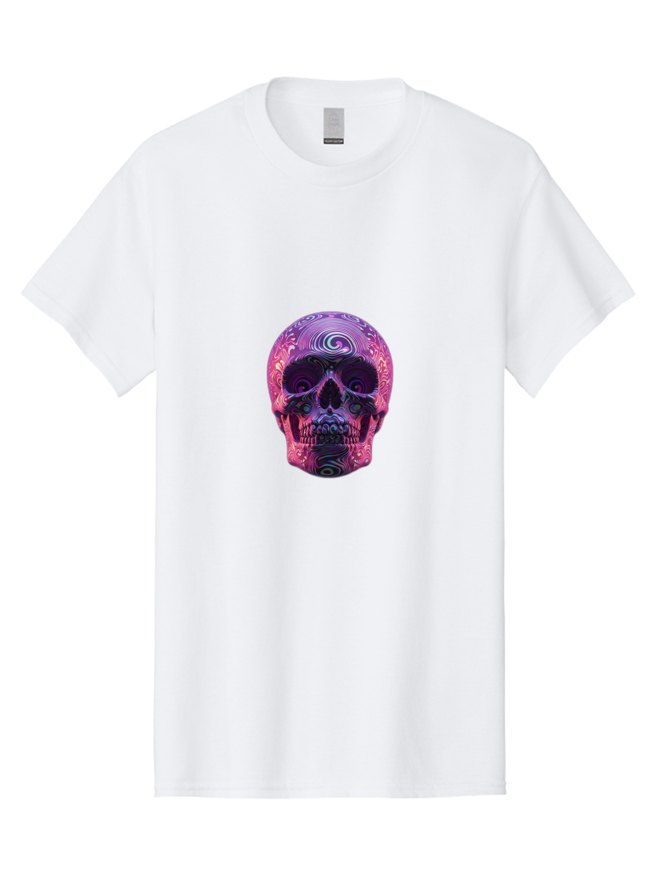 Purple-Skull Men'S Graphic Tee, 100% Cotton, Comfortable Casual Summer Wear, Machine Washable, Vintage Camera, Old Camera, Antique Camera, Black Camera, Classic Photography, Photography Equipment, Nostalgic Device, Film Camera, Camera Art Bal189