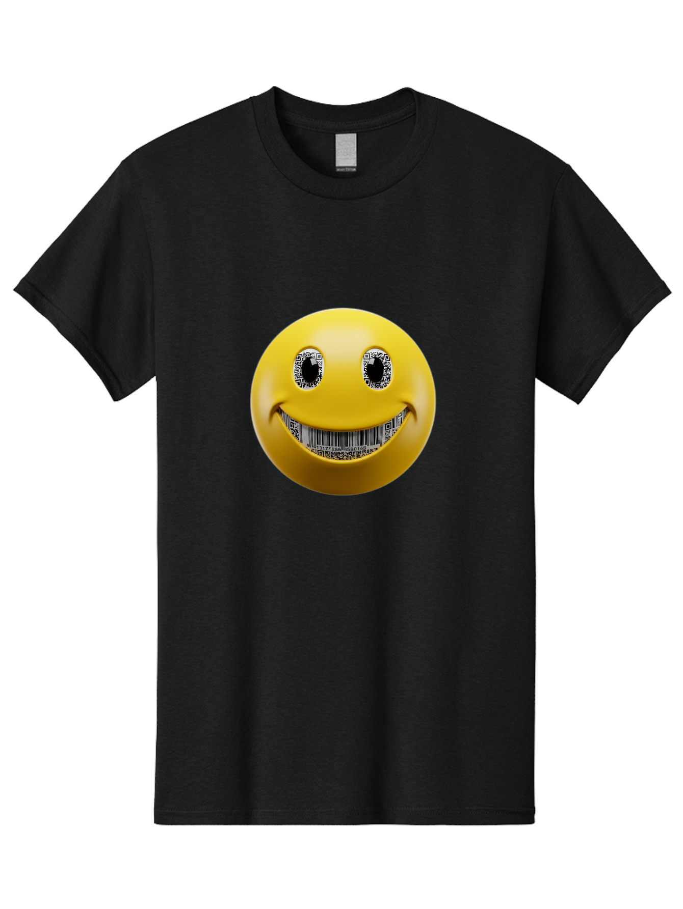 Qr-Code-Smiley Men'S Graphic Tee, 100% Cotton, Comfortable Casual Summer Wear, Machine Washable, Vintage Camera, Old Camera, Antique Camera, Black Camera, Classic Photography, Photography Equipment, Nostalgic Device, Film Camera, Camera Art Bal192