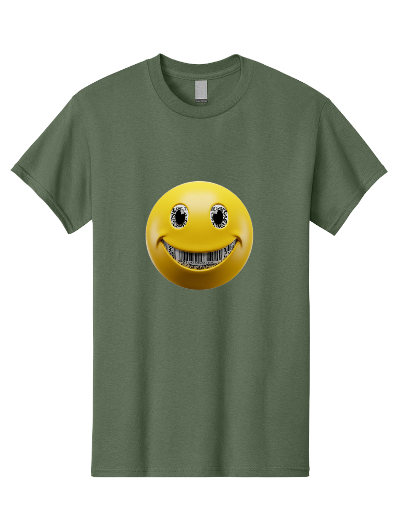 Qr-Code-Smiley Men'S Graphic Tee, 100% Cotton, Comfortable Casual Summer Wear, Machine Washable, Vintage Camera, Old Camera, Antique Camera, Black Camera, Classic Photography, Photography Equipment, Nostalgic Device, Film Camera, Camera Art Bal192