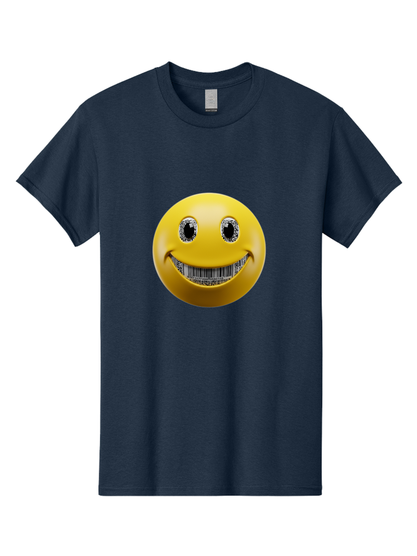 Qr-Code-Smiley Men'S Graphic Tee, 100% Cotton, Comfortable Casual Summer Wear, Machine Washable, Vintage Camera, Old Camera, Antique Camera, Black Camera, Classic Photography, Photography Equipment, Nostalgic Device, Film Camera, Camera Art Bal192