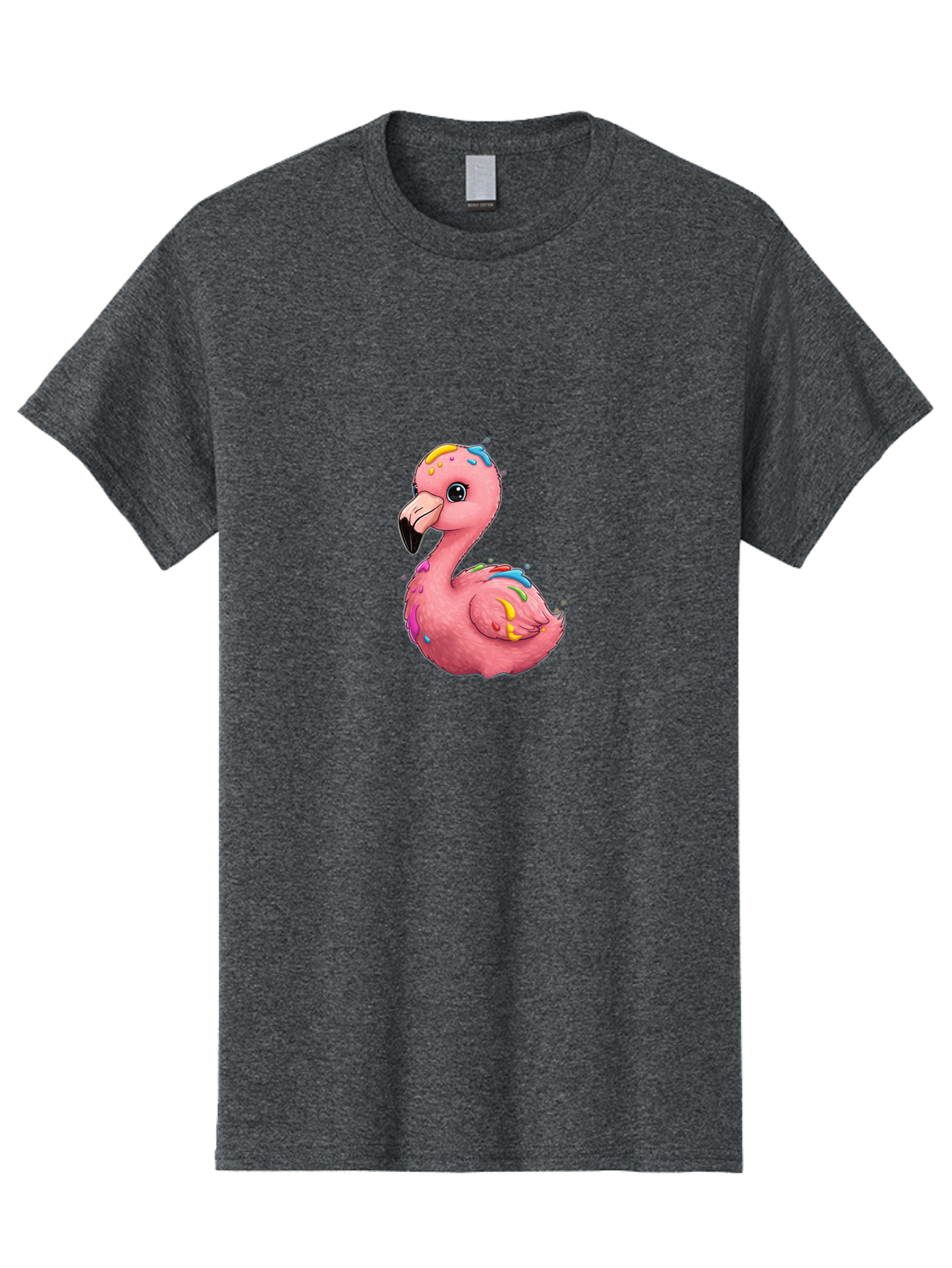 Rainbow-Flamingo Men'S Graphic Tee, 100% Cotton, Comfortable Casual Summer Wear, Machine Washable, Vintage Camera, Old Camera, Antique Camera, Black Camera, Classic Photography, Photography Equipment, Nostalgic Device, Film Camera, Camera Art Bal197