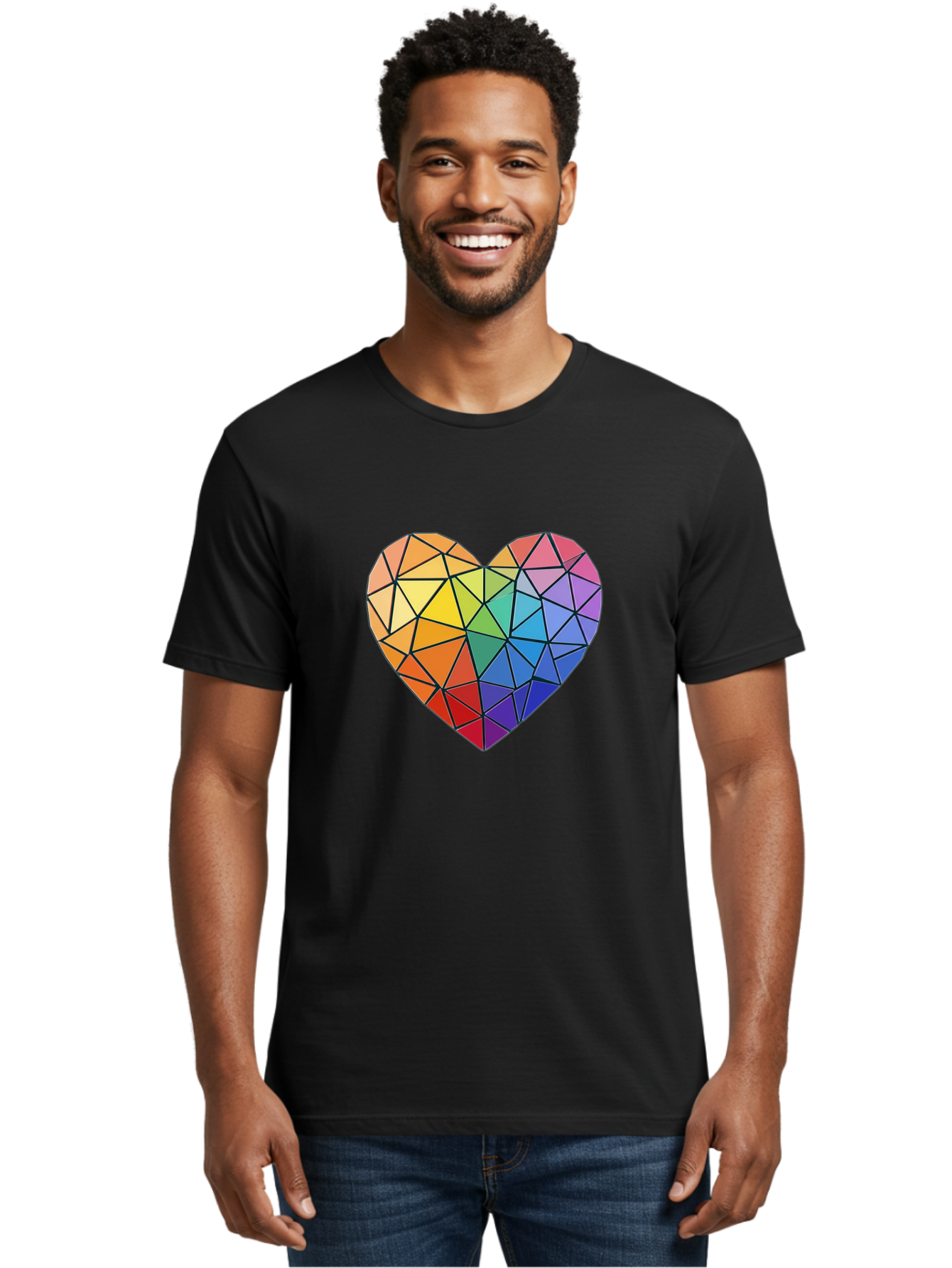 Rainbow-Heart Men'S Graphic Tee, 100% Cotton, Comfortable Casual Summer Wear, Machine Washable, Vintage Camera, Old Camera, Antique Camera, Black Camera, Classic Photography, Photography Equipment, Nostalgic Device, Film Camera, Camera Art Bal198