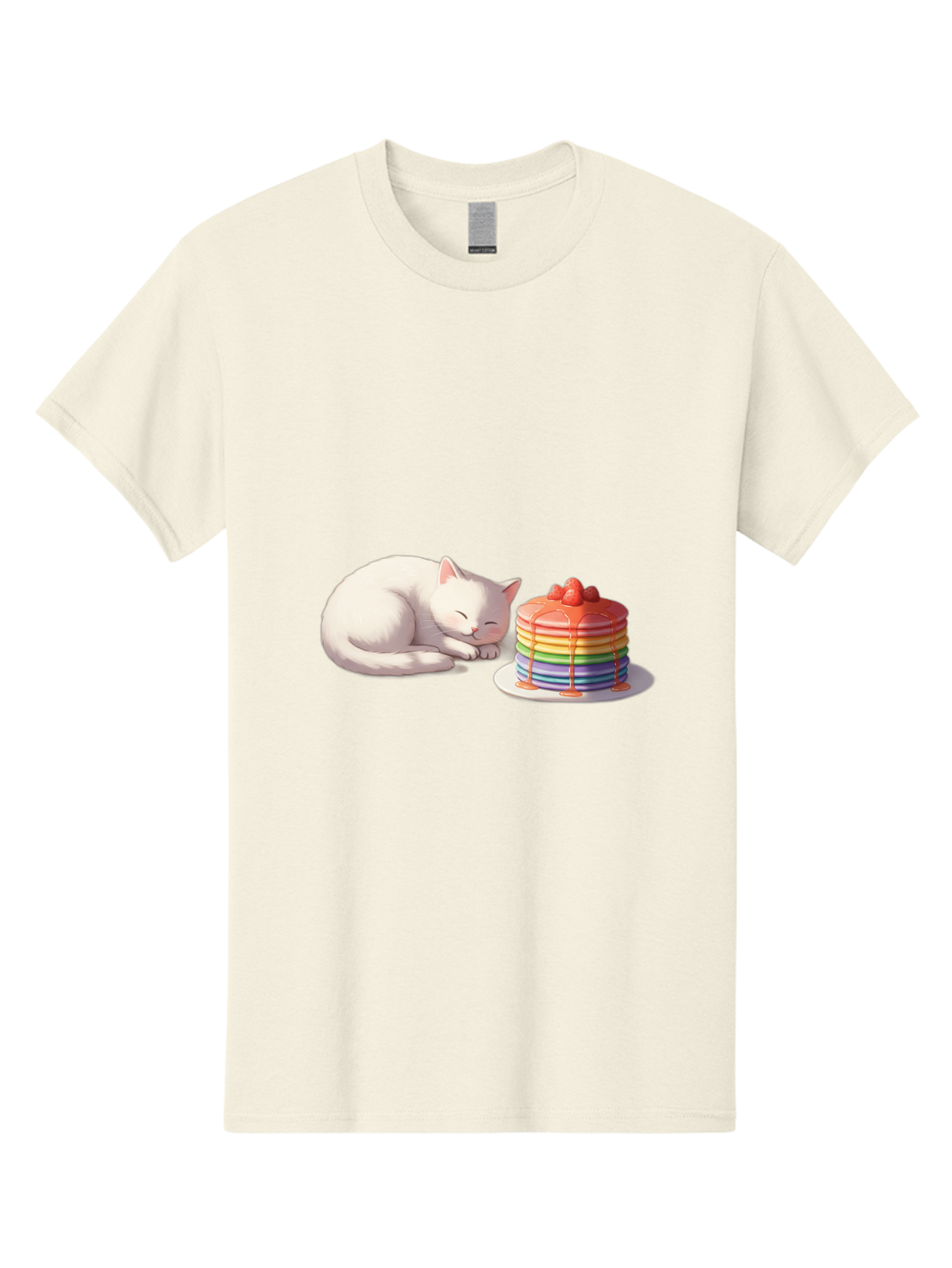 Rainbow-Pancakes-And-Cat Men'S Graphic Tee, 100% Cotton, Comfortable Casual Summer Wear, Machine Washable, Vintage Camera, Old Camera, Antique Camera, Black Camera, Classic Photography, Photography Equipment, Nostalgic Device, Film Camera, Bal200