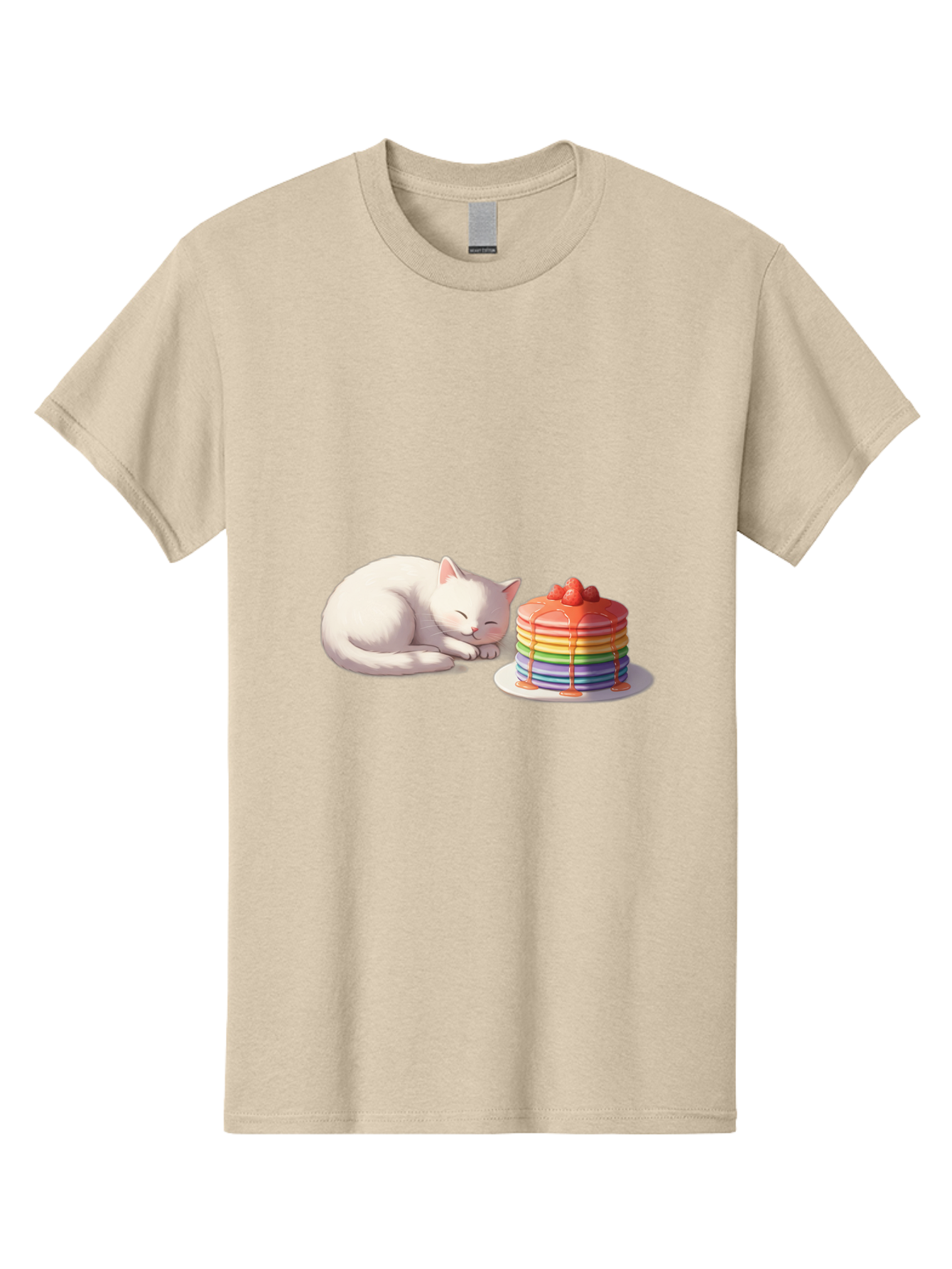 Rainbow-Pancakes-And-Cat Men'S Graphic Tee, 100% Cotton, Comfortable Casual Summer Wear, Machine Washable, Vintage Camera, Old Camera, Antique Camera, Black Camera, Classic Photography, Photography Equipment, Nostalgic Device, Film Camera, Bal200