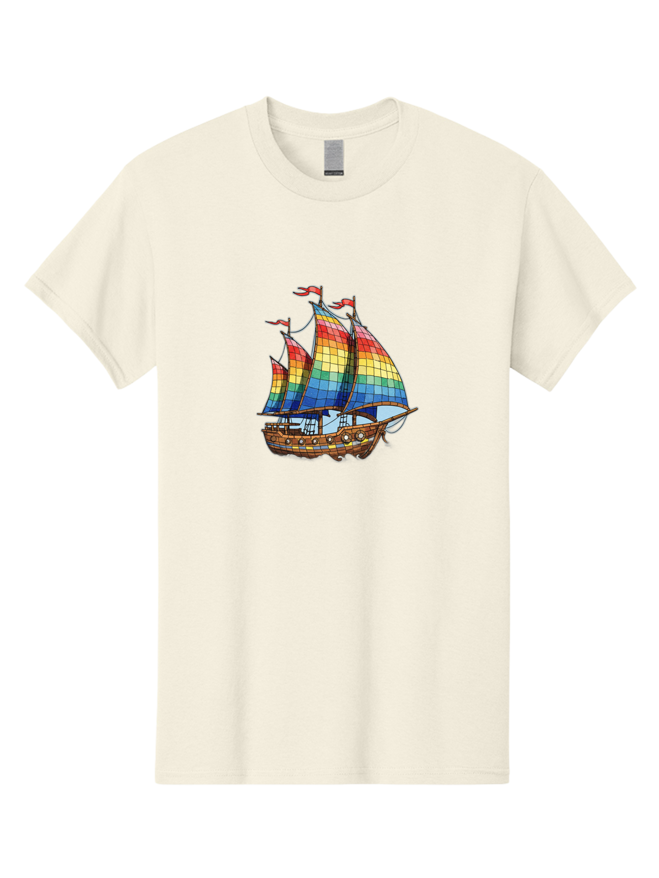 Rainbow-Sailboat Men'S Graphic Tee, 100% Cotton, Comfortable Casual Summer Wear, Machine Washable, Vintage Camera, Old Camera, Antique Camera, Black Camera, Classic Photography, Photography Equipment, Nostalgic Device, Film Camera, Camera Art Bal201