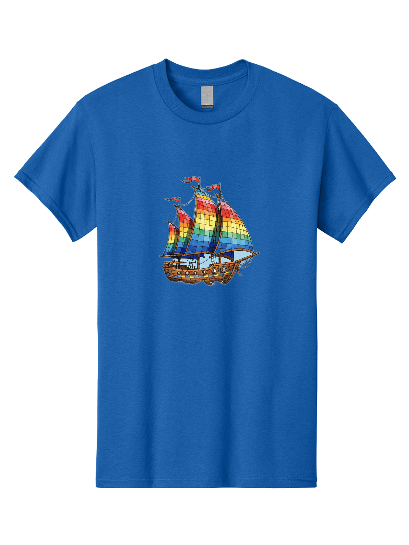 Rainbow-Sailboat Men'S Graphic Tee, 100% Cotton, Comfortable Casual Summer Wear, Machine Washable, Vintage Camera, Old Camera, Antique Camera, Black Camera, Classic Photography, Photography Equipment, Nostalgic Device, Film Camera, Camera Art Bal201