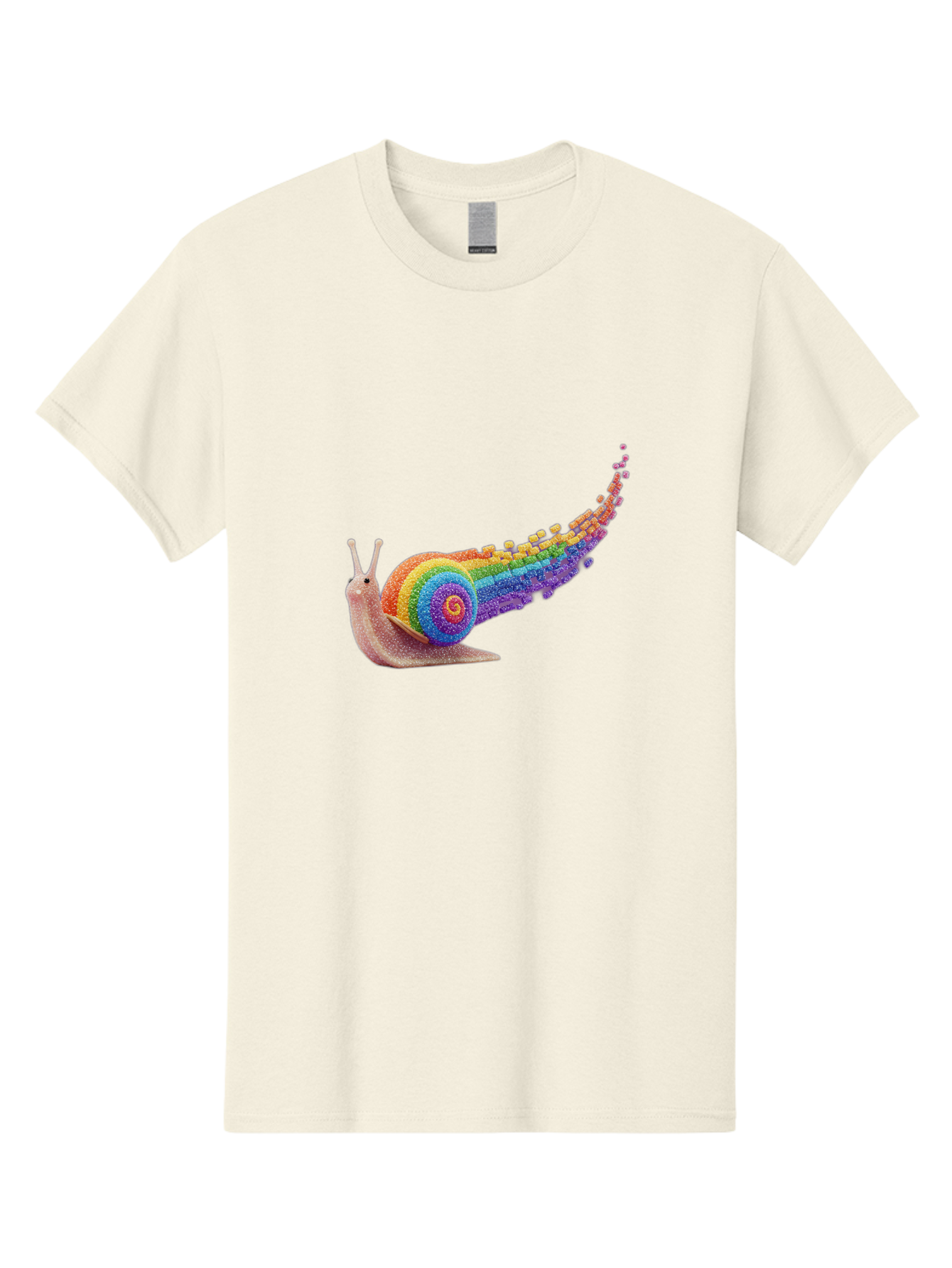Rainbow-Snail-1 Men'S Graphic Tee, 100% Cotton, Comfortable Casual Summer Wear, Machine Washable, Vintage Camera, Old Camera, Antique Camera, Black Camera, Classic Photography, Photography Equipment, Nostalgic Device, Film Camera, Camera Art Bal202