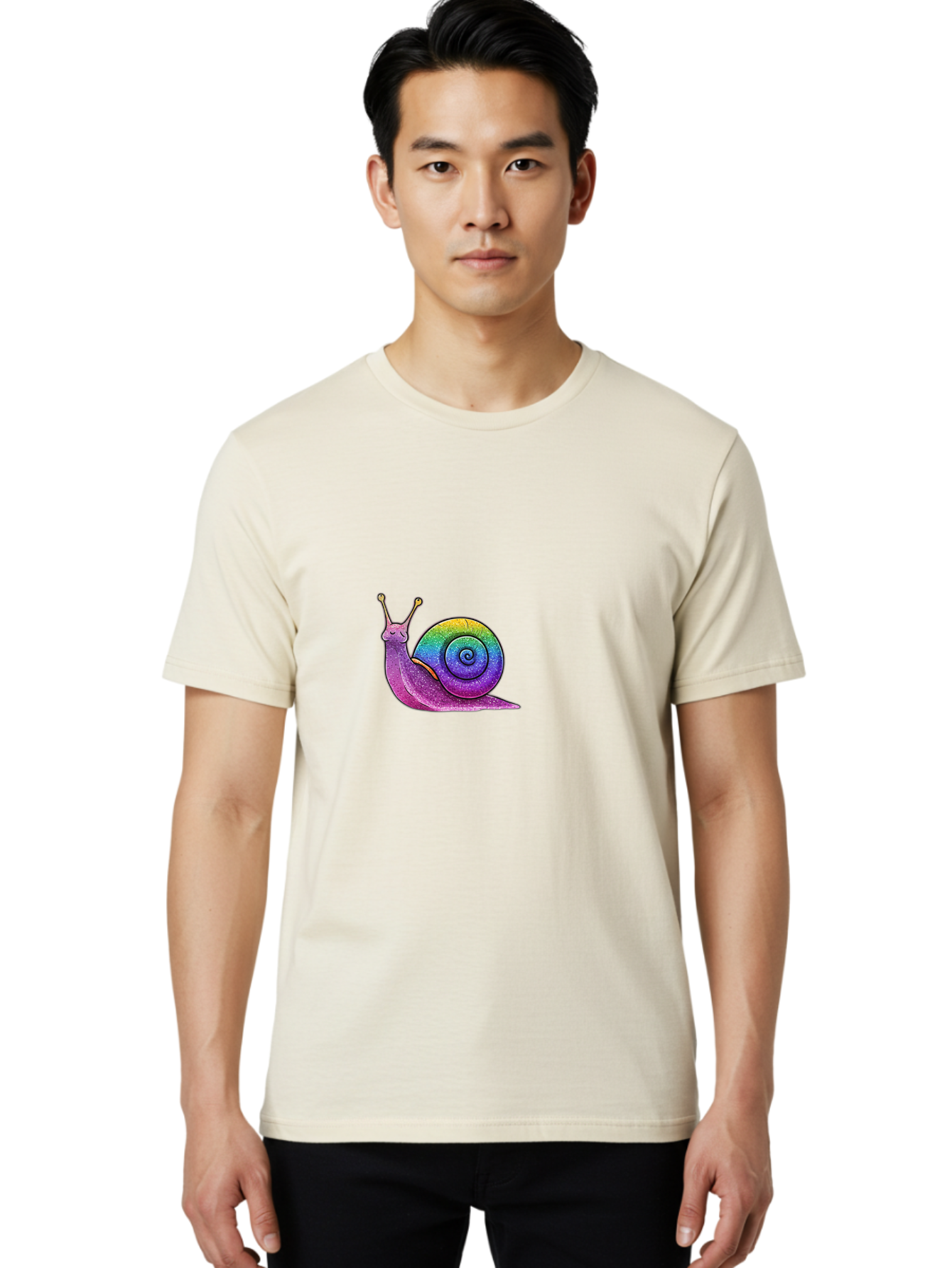 Rainbow-Snail Men'S Graphic Tee, 100% Cotton, Comfortable Casual Summer Wear, Machine Washable, Vintage Camera, Old Camera, Antique Camera, Black Camera, Classic Photography, Photography Equipment, Nostalgic Device, Film Camera, Camera Art Bal204