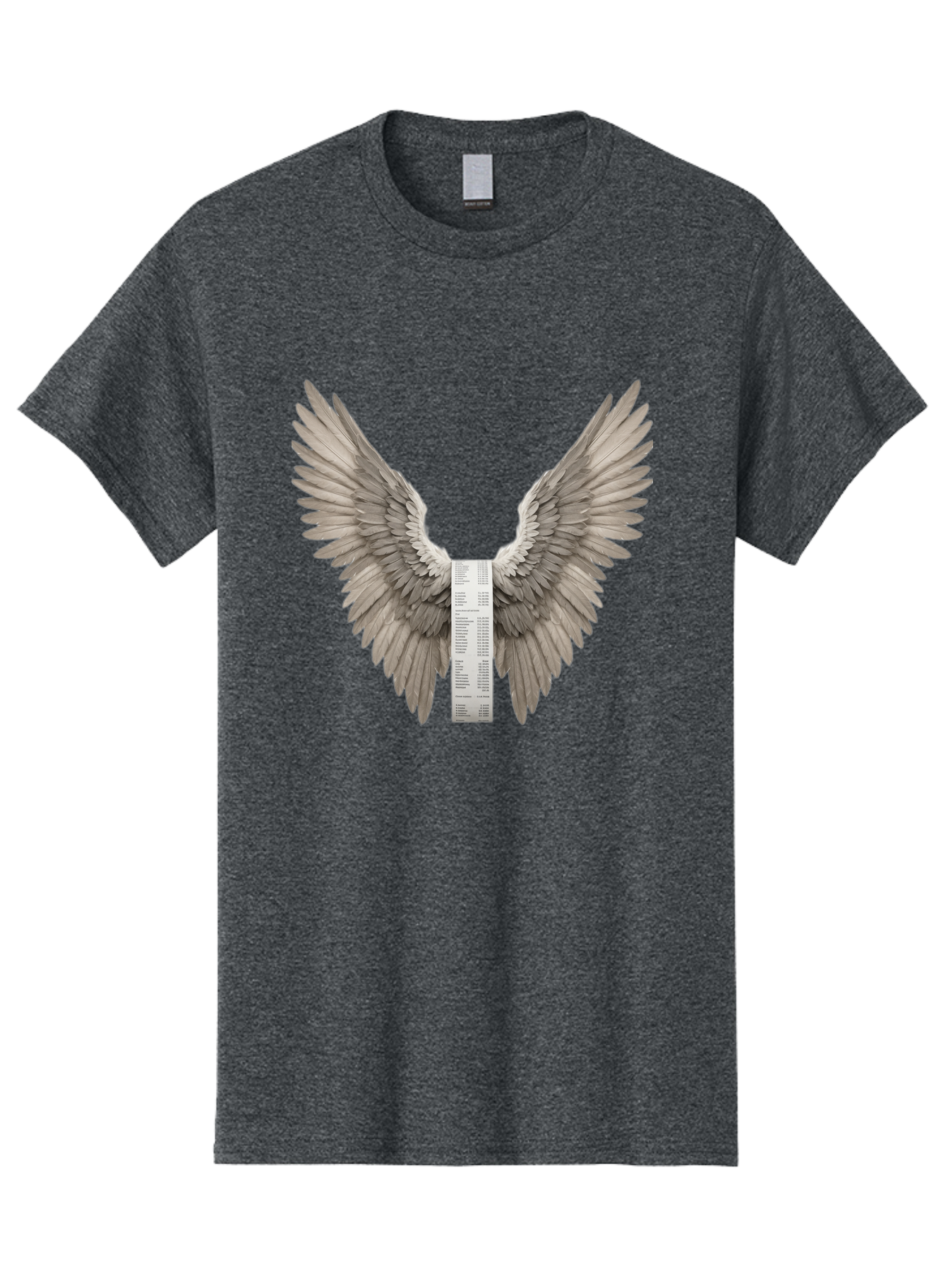 Receipt-Wings Men'S Graphic Tee, 100% Cotton, Comfortable Casual Summer Wear, Machine Washable, Vintage Camera, Old Camera, Antique Camera, Black Camera, Classic Photography, Photography Equipment, Nostalgic Device, Film Camera, Camera Art Bal214