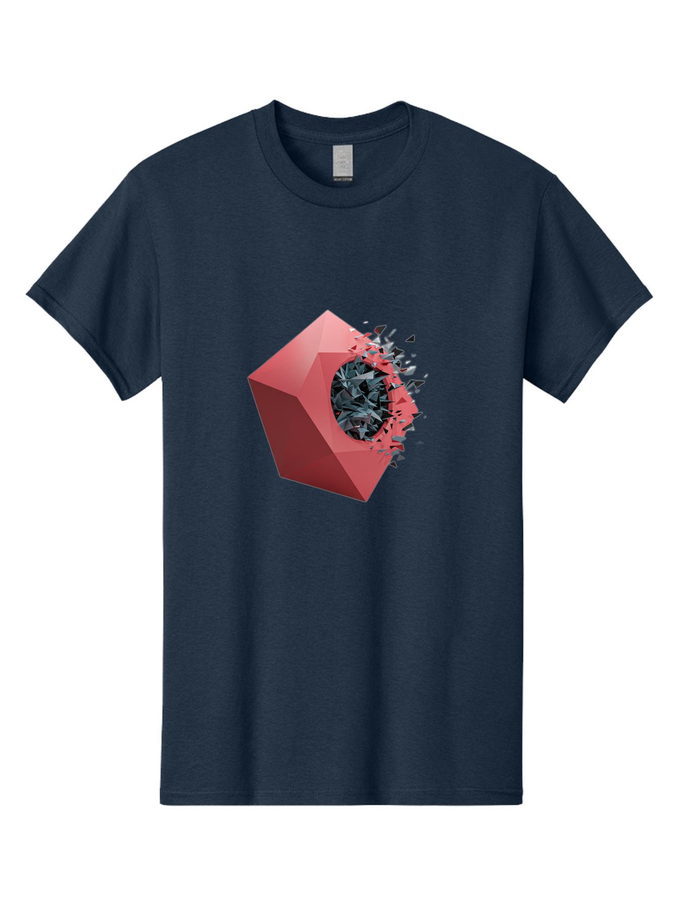 Red-Box-Shattering Men'S Graphic Tee, 100% Cotton, Comfortable Casual Summer Wear, Machine Washable, Vintage Camera, Old Camera, Antique Camera, Black Camera, Classic Photography, Photography Equipment, Nostalgic Device, Film Camera, Bal215